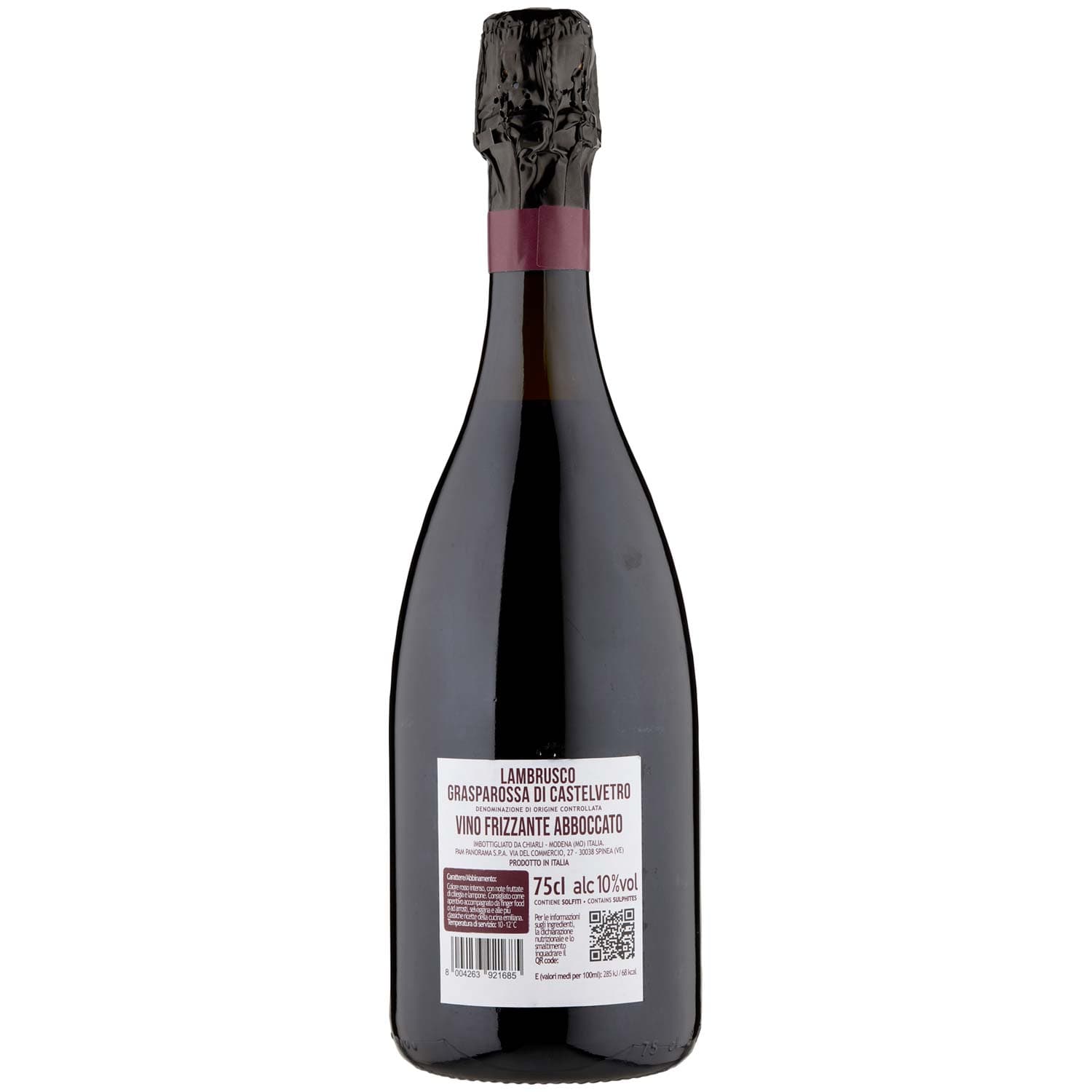 Lambrusco Grasparossa di Castelvetro DOC Rubinante 75 cl – immagine 5