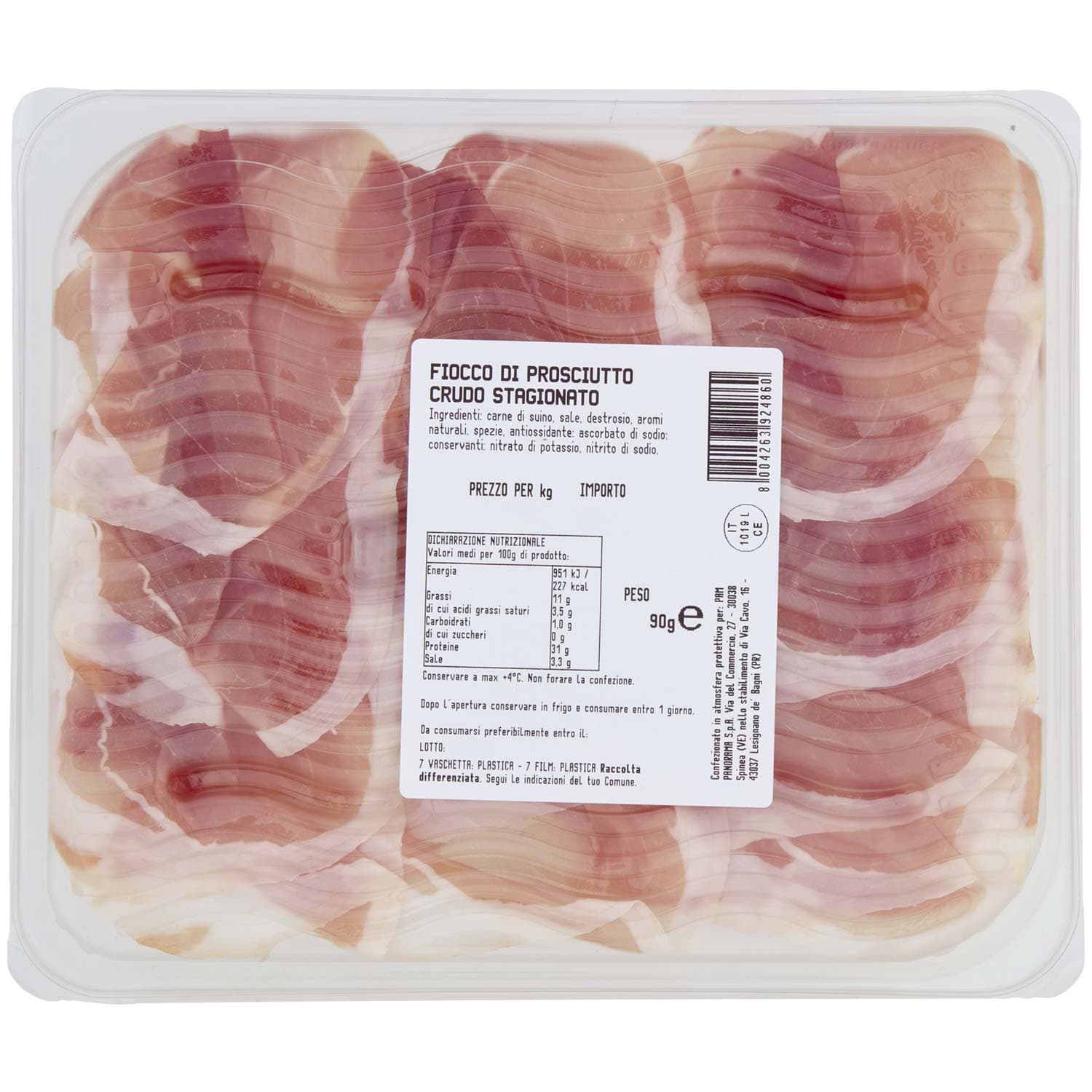 PAM PANORAMA Fiocco di Prosciutto Crudo Stagionato 100 g – immagine 5