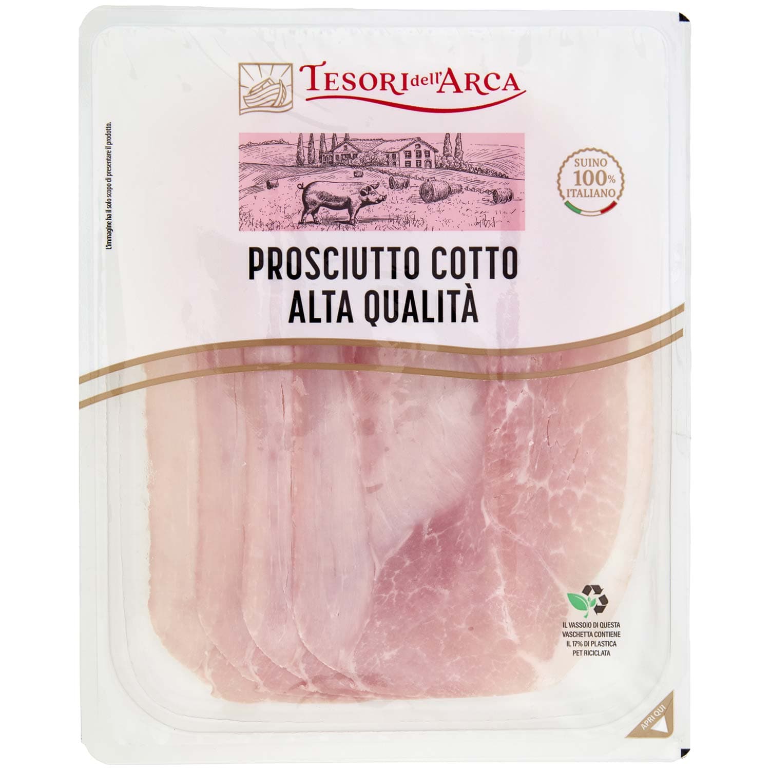 Prosciutto cotto alta qualita nazionale – immagine 3