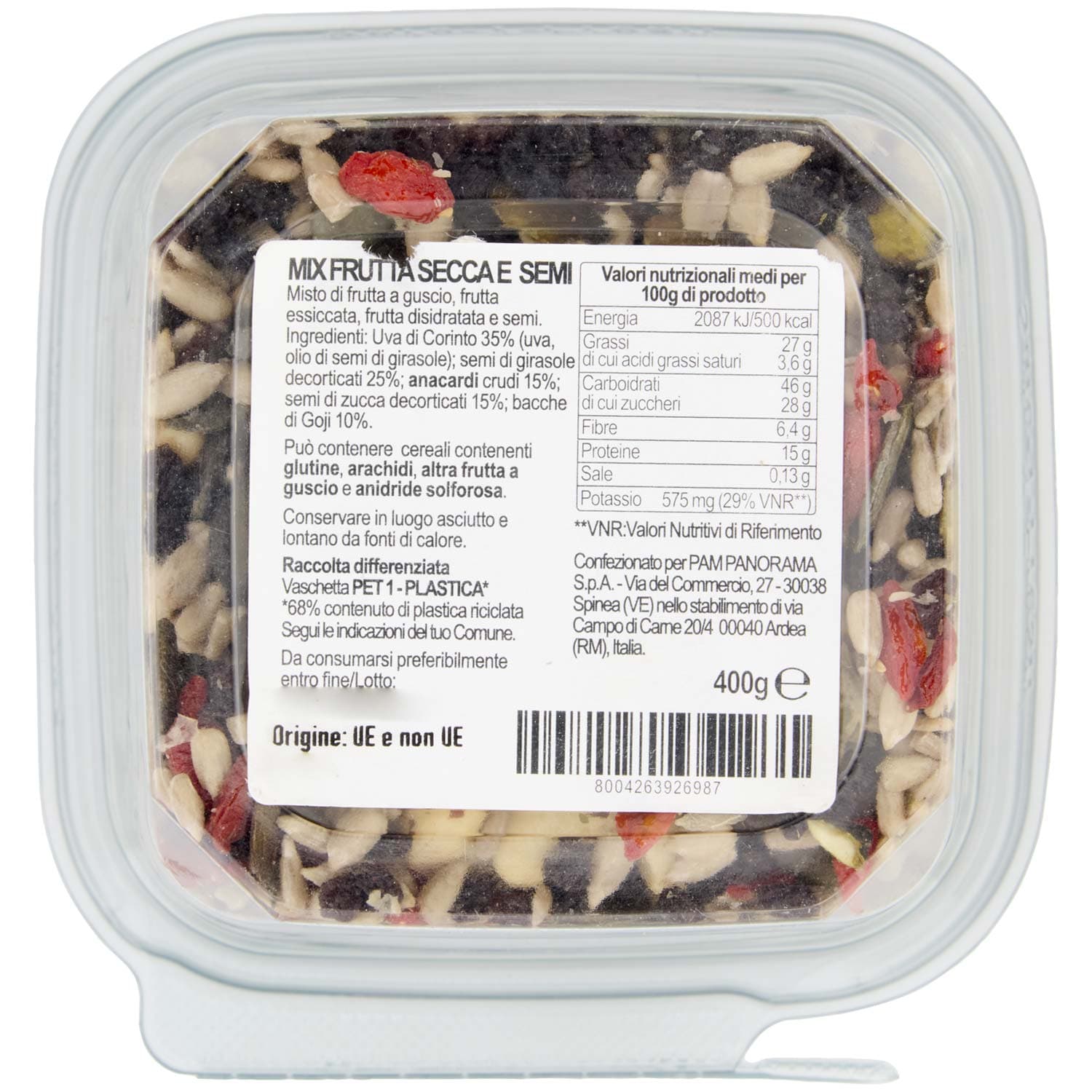 PAM Mix Frutta e Semi 400 g – immagine 5
