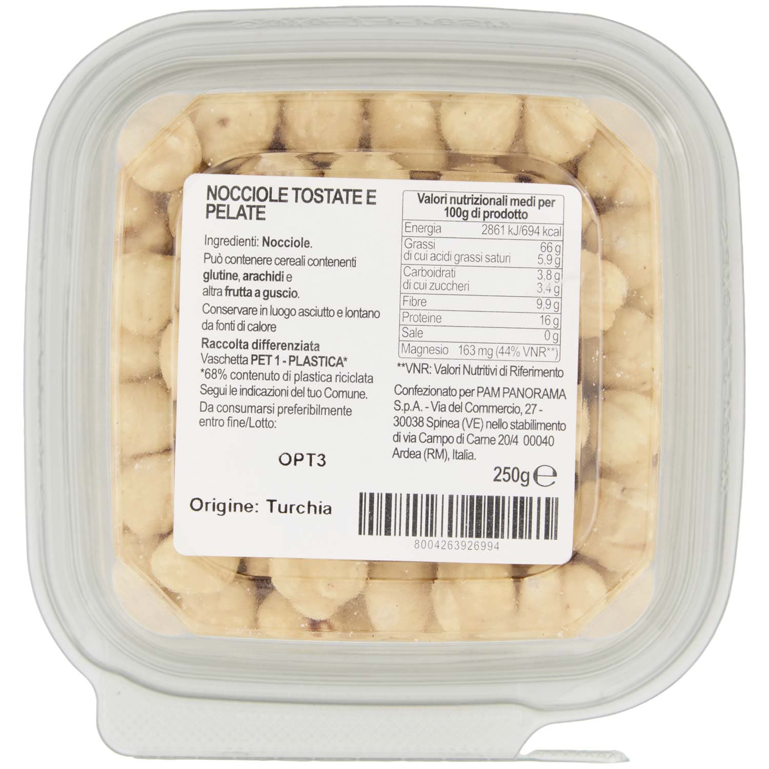 PAM Nocciole Tostate e Pelate 250 g – immagine 5