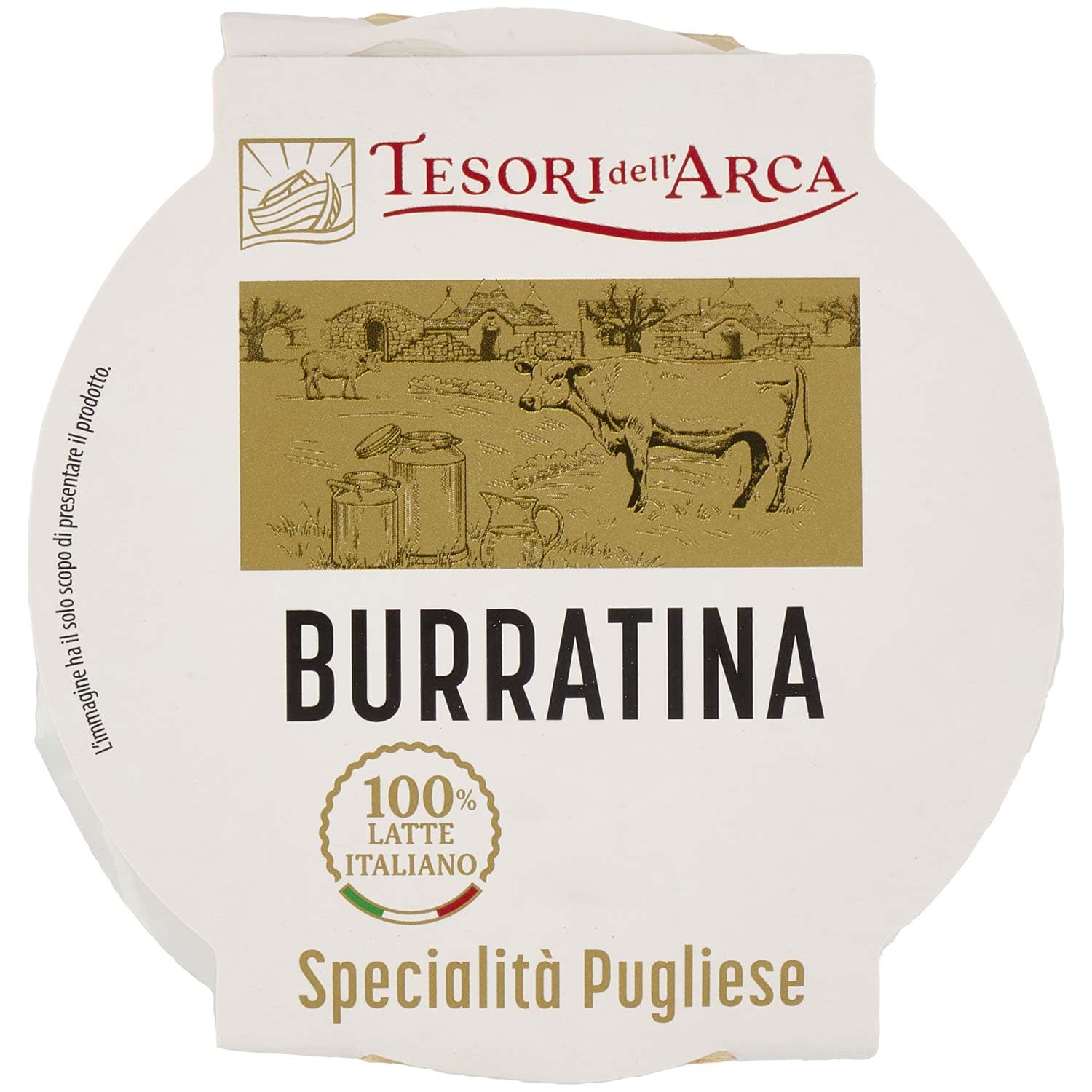 TESORI DELL'ARCA Burratina Specialità Pugliese 100 g – immagine 3