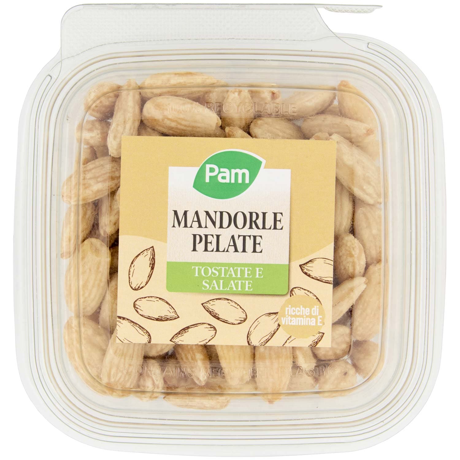 PAM Mandorle Pelate Tostate e Salate 120 g – immagine 3