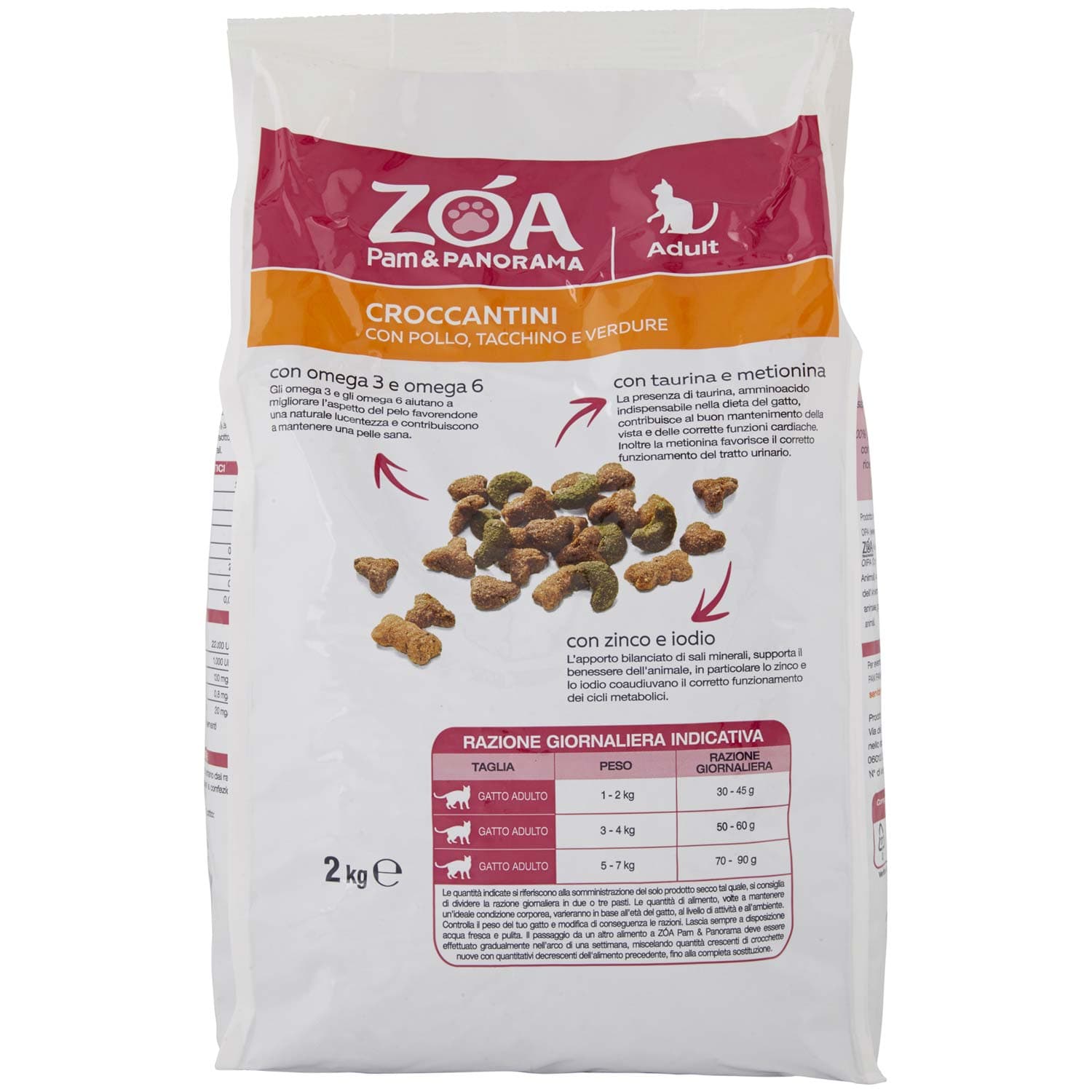 ZOA Croccantini con Pollo, Tacchino e Verdure 2 kg – immagine 5