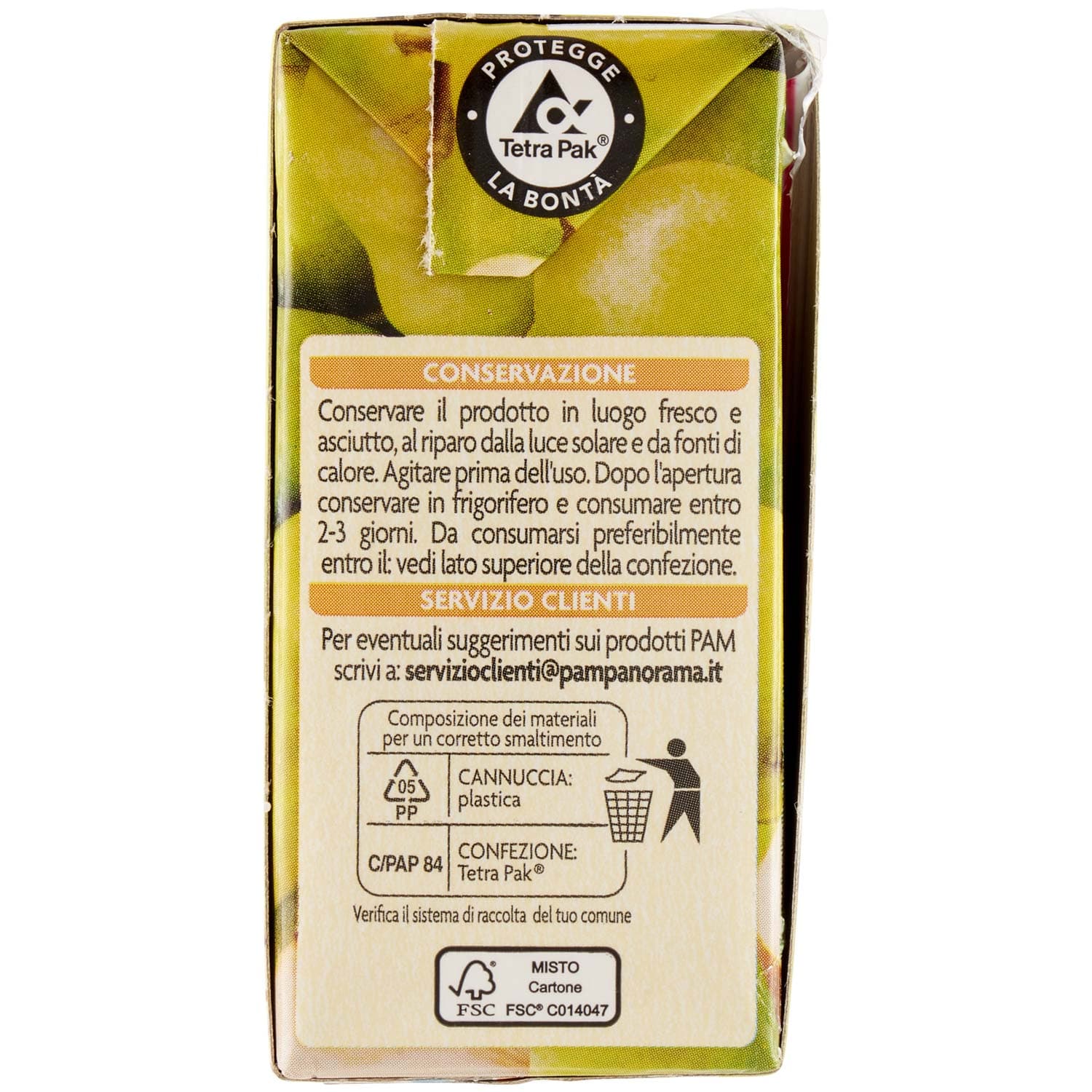 PAM PANORAMA Succo e Polpa di Pera 600 ml (200ml x 3) – immagine 6