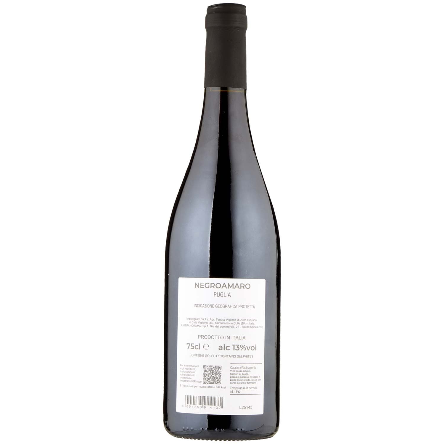 Preula del Levante Negroamaro Puglia IGP 75 cl – immagine 5