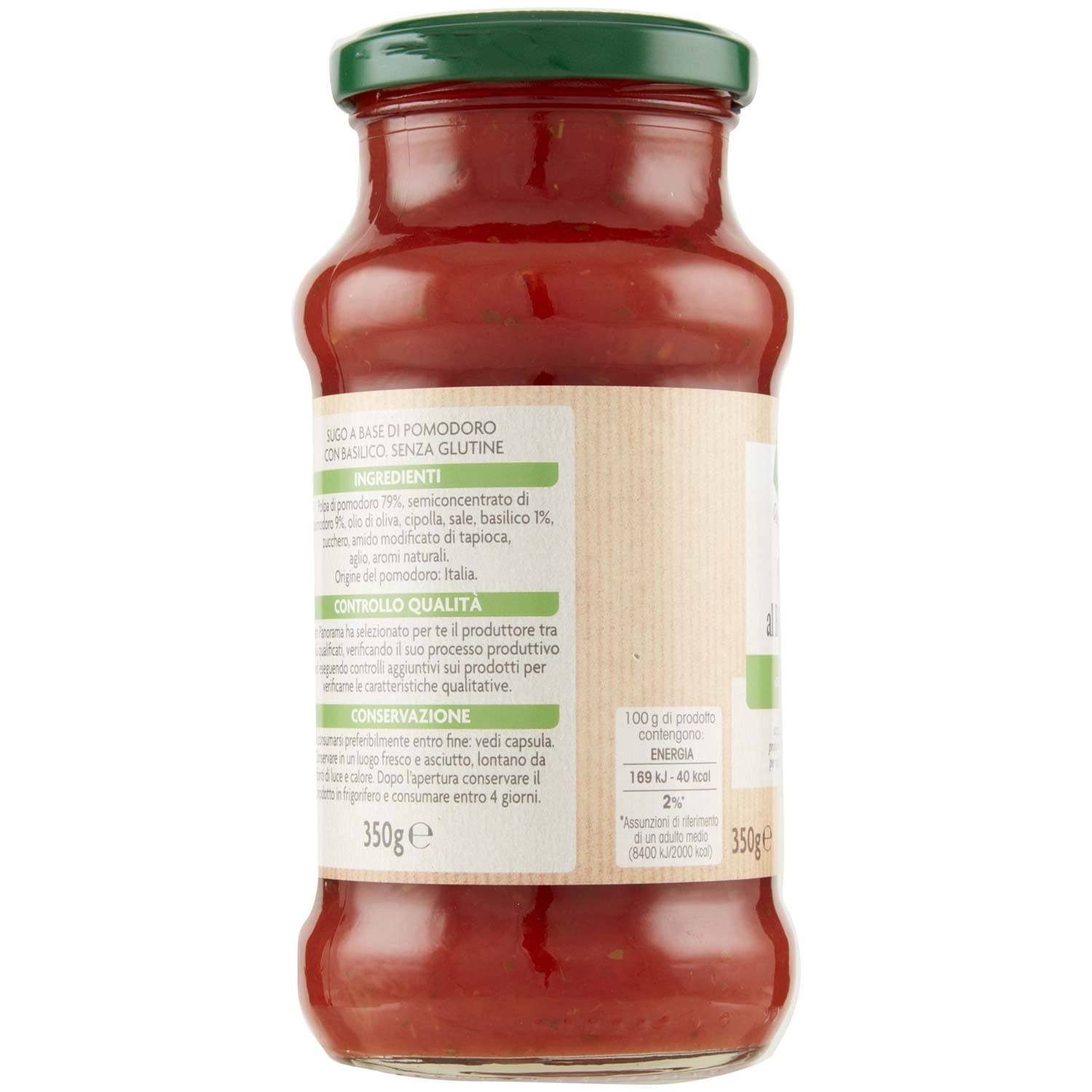 PAM Qualità per te Sugo al basilico 350 g – immagine 4
