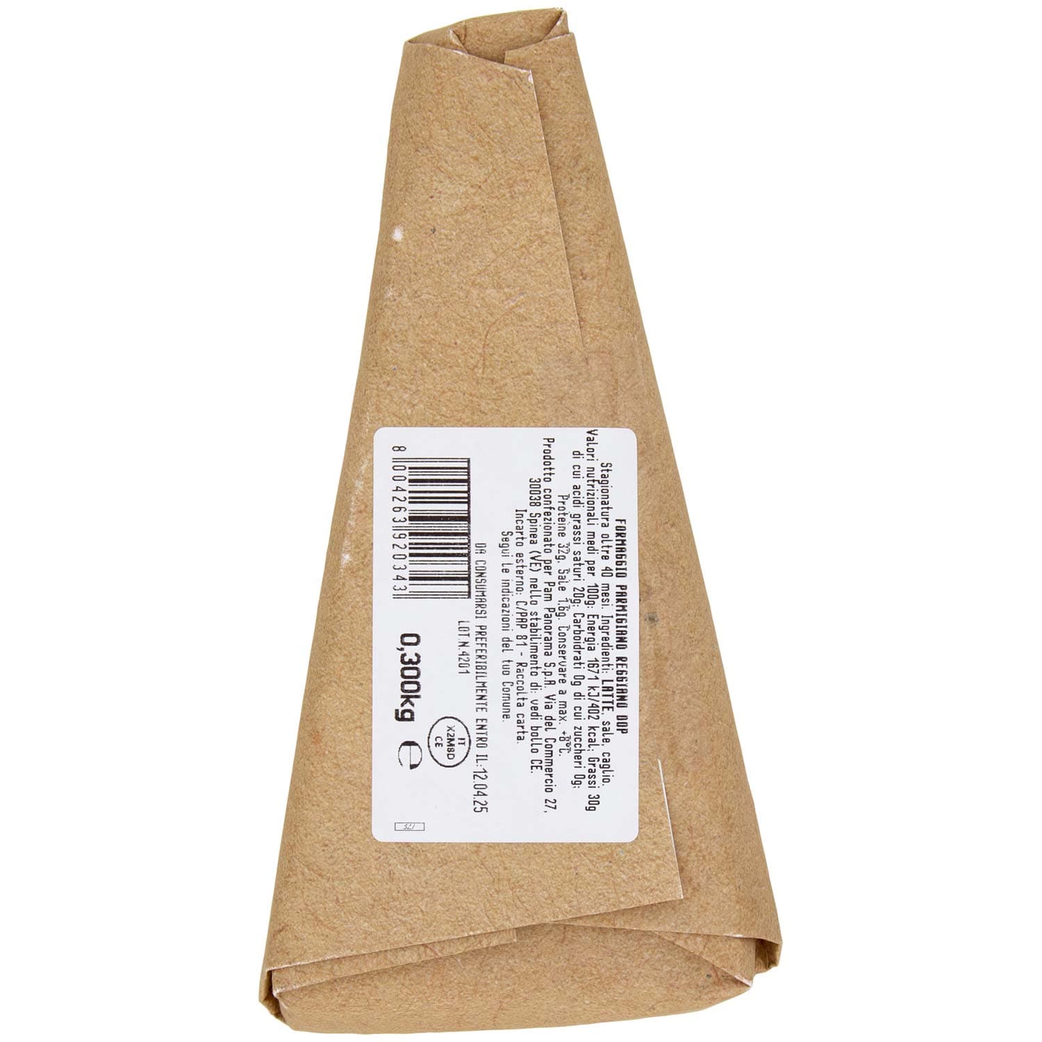 TESORI DELL'ARCA Parmigiano Reggiano DOP Stagionato Oltre 40 Mesi 0,300 Kg – immagine 5