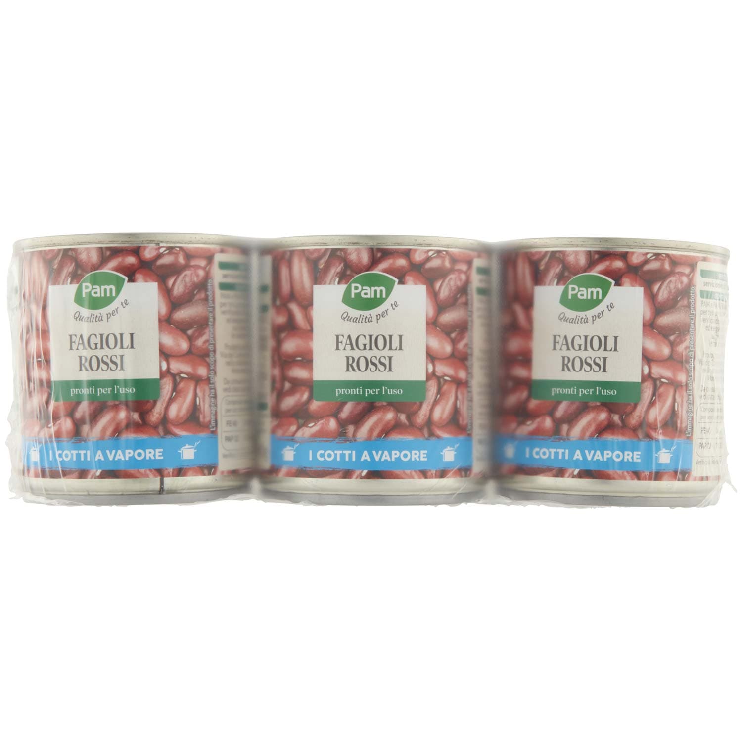 PAM Qualità per te Fagioli Rossi 3 x 150 g – immagine 3