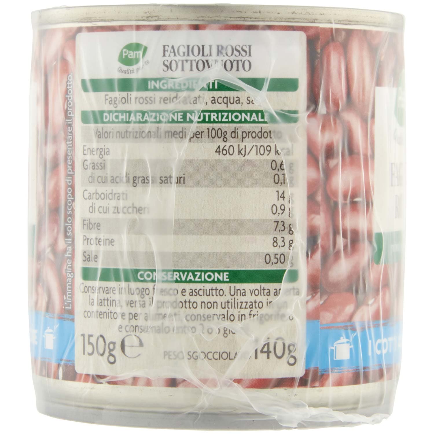 PAM Qualità per te Fagioli Rossi 3 x 150 g – immagine 4