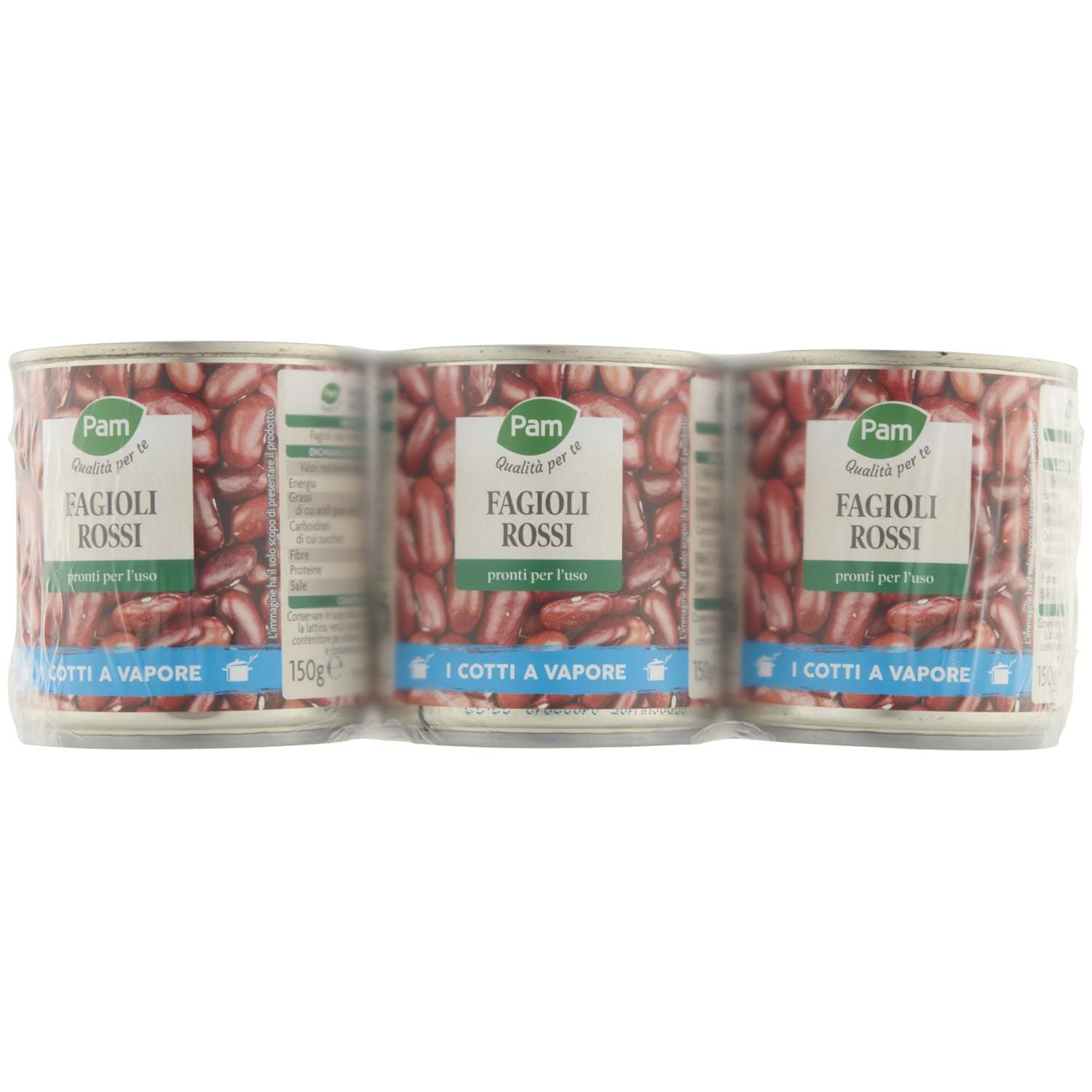 PAM Qualità per te Fagioli Rossi 3 x 150 g – immagine 5