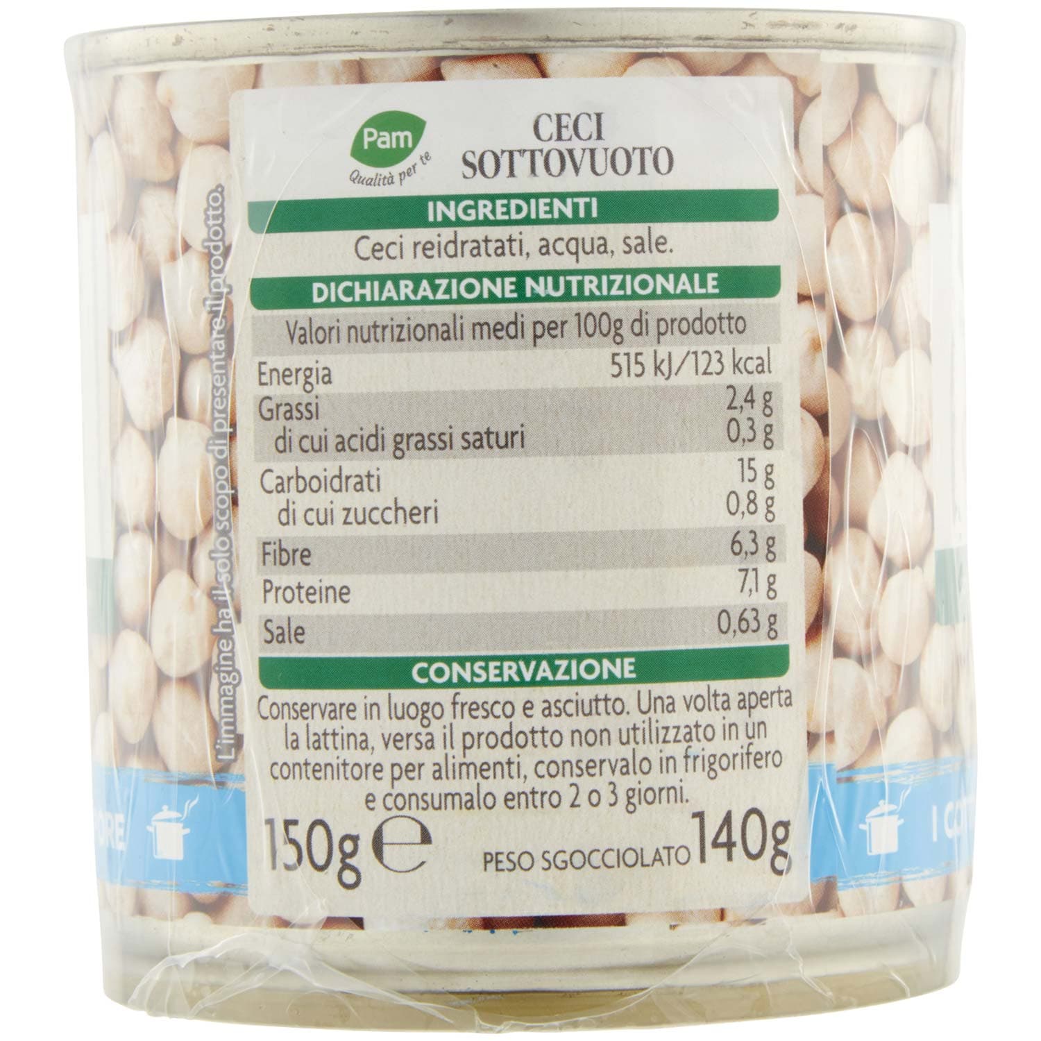 PAM panorama ceci 150g x 3 – immagine 6