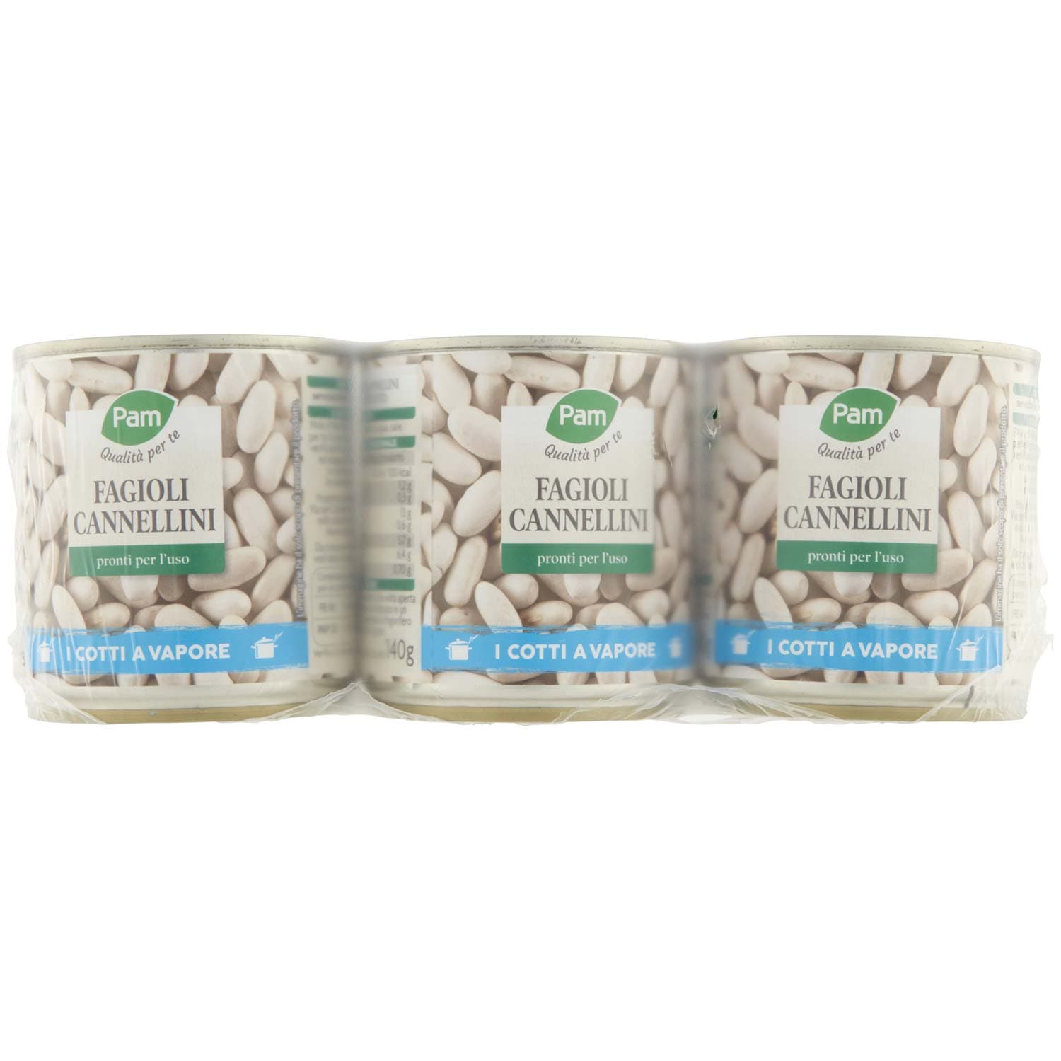PAM PANORAMA Fagioli Cannellini 150g x 3 – immagine 3