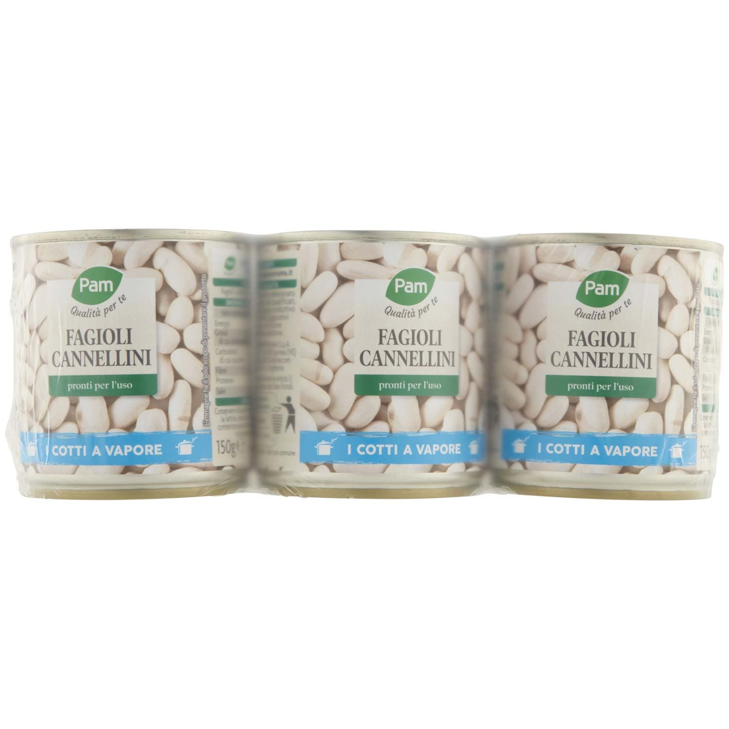 PAM PANORAMA Fagioli Cannellini 150g x 3 – immagine 5