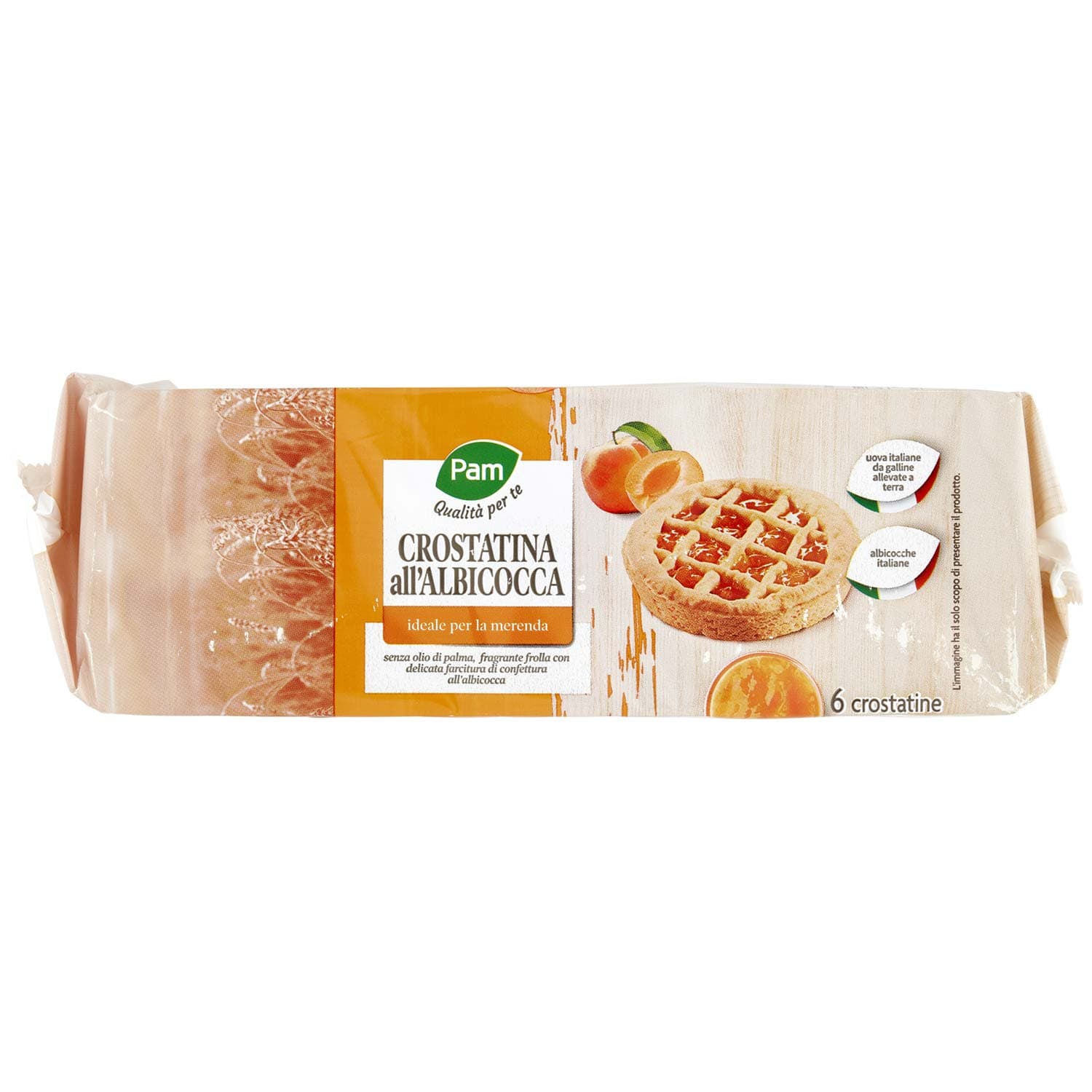 PAM PANORAMA Crostatina all'albicocca 240g (40g x 6) – immagine 4