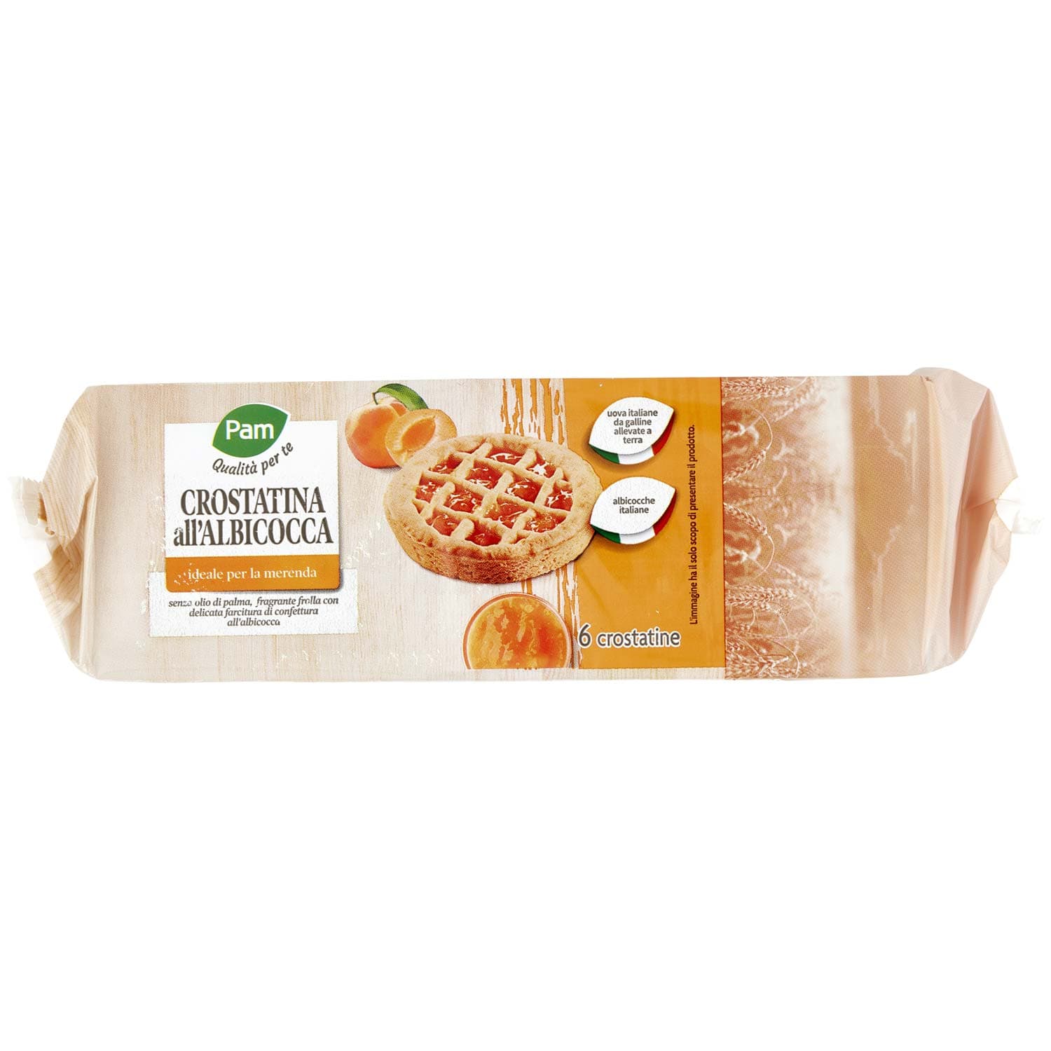 PAM PANORAMA Crostatina all'albicocca 240g (40g x 6) – immagine 6
