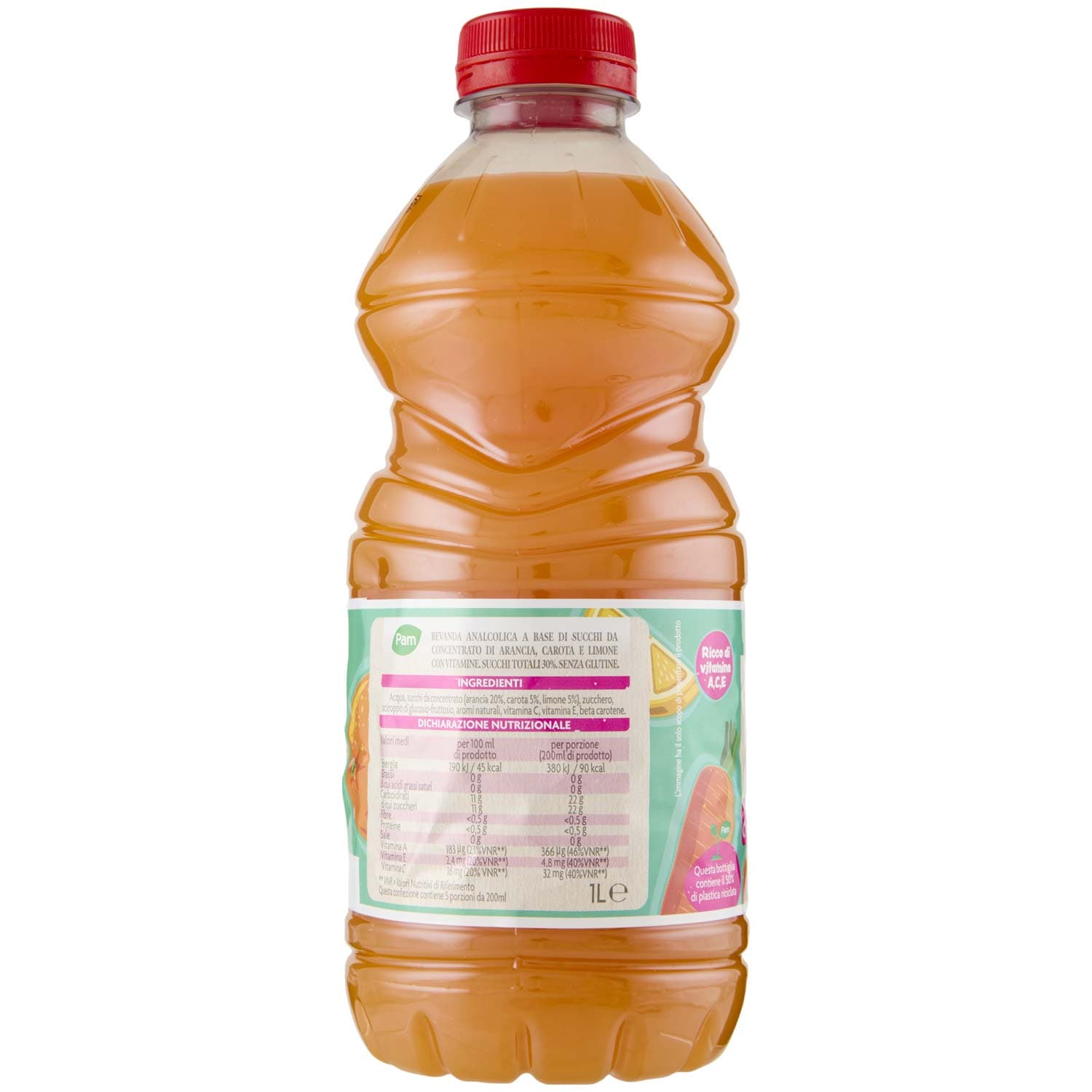 PAM Qualità per te Ace arancia, carota, limone 1 L – immagine 4