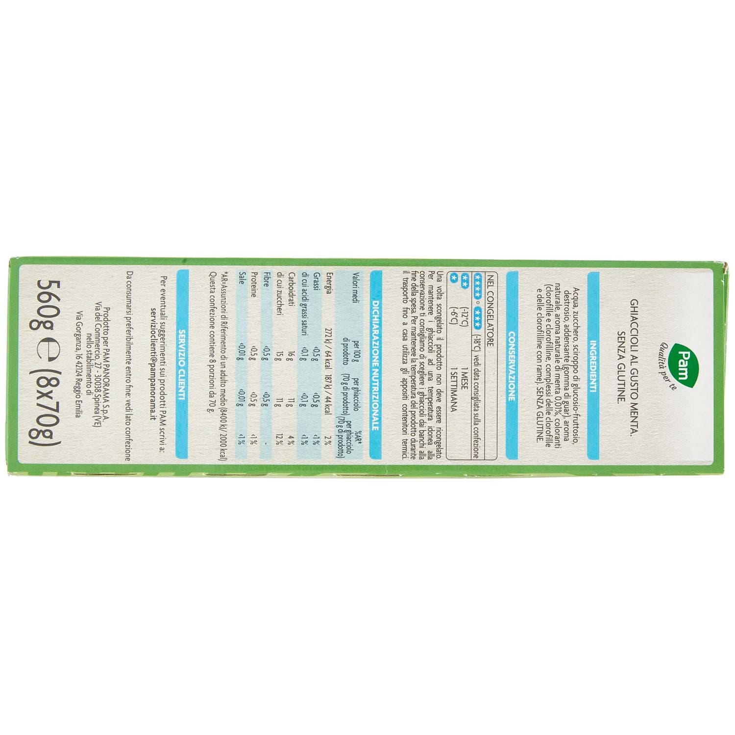 PAM Qualità per te Ghiaccioli menta 8 x 70 g – immagine 7