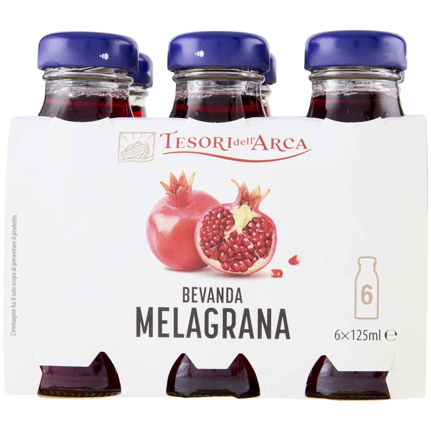 TESORI DELL'ARCA Bevanda Melagrana 6 x 125 ml – immagine 3
