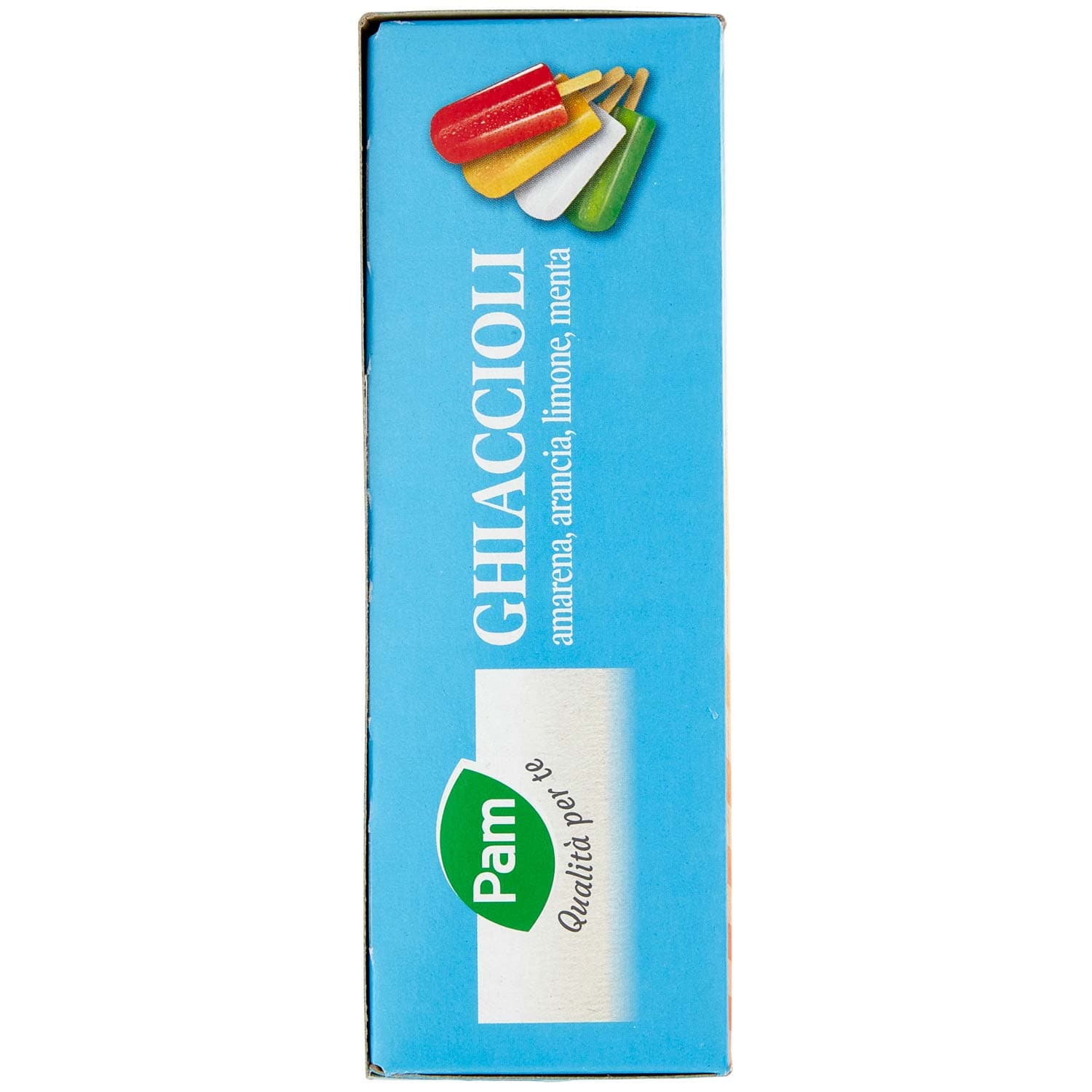 PAM Qualità per te Ghiaccioli amarena, arancia, limone, menta 10 x 70 g Ghiacciolo all'amarena: Ghiacciolo all'arancia: Ghiacciolo al limone: Ghiacciolo al gusto menta: – immagine 6