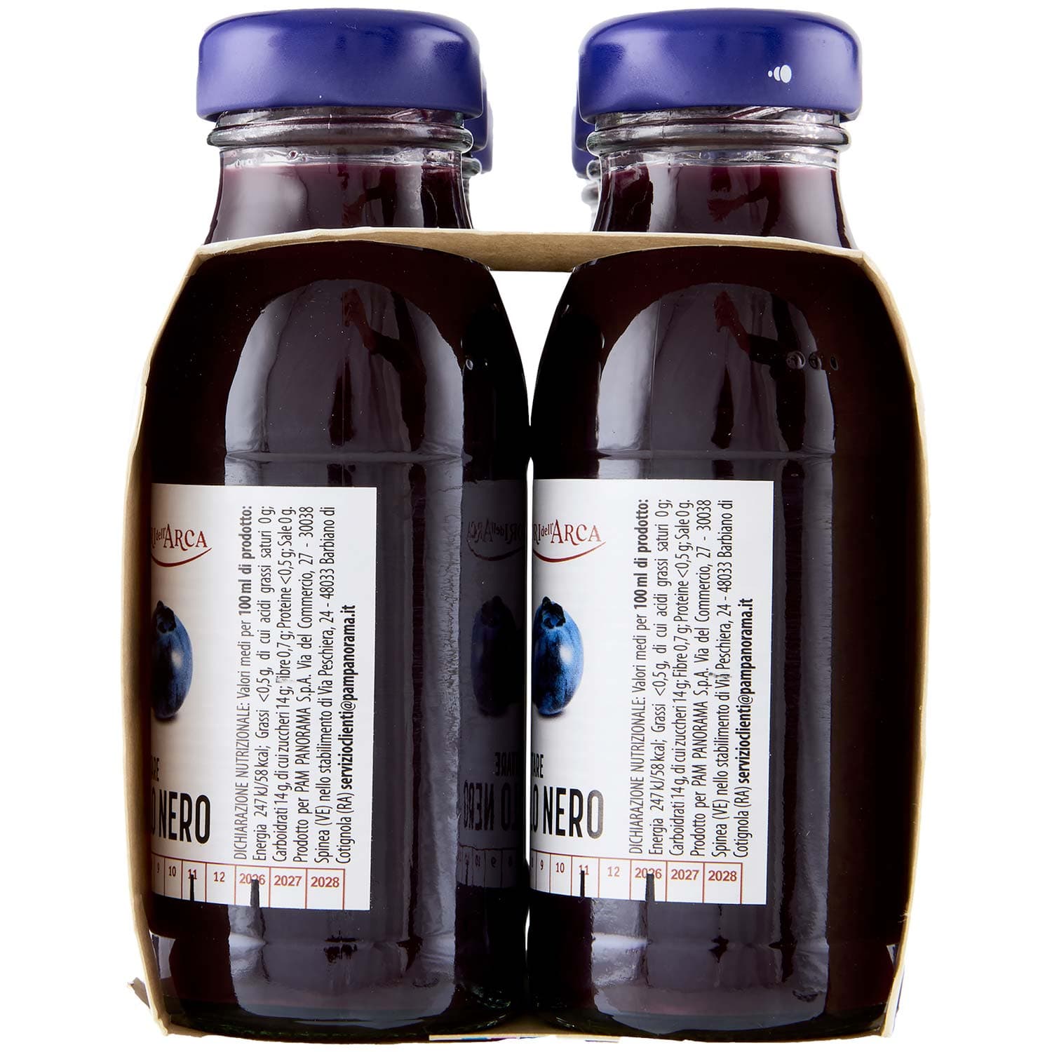TESORI DELL'ARCA Nettare Mirtillo Nero 6 x 125 ml – immagine 6