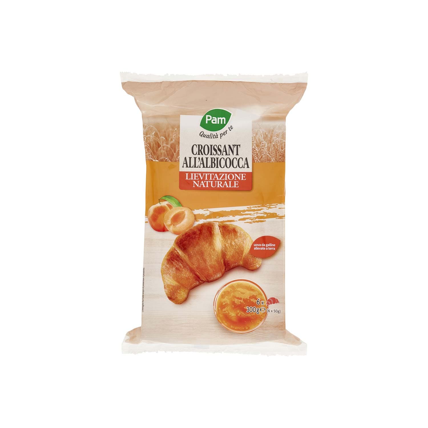 PAM Qualità per te Croissant all'Albicocca 6 x 50 g – immagine 3