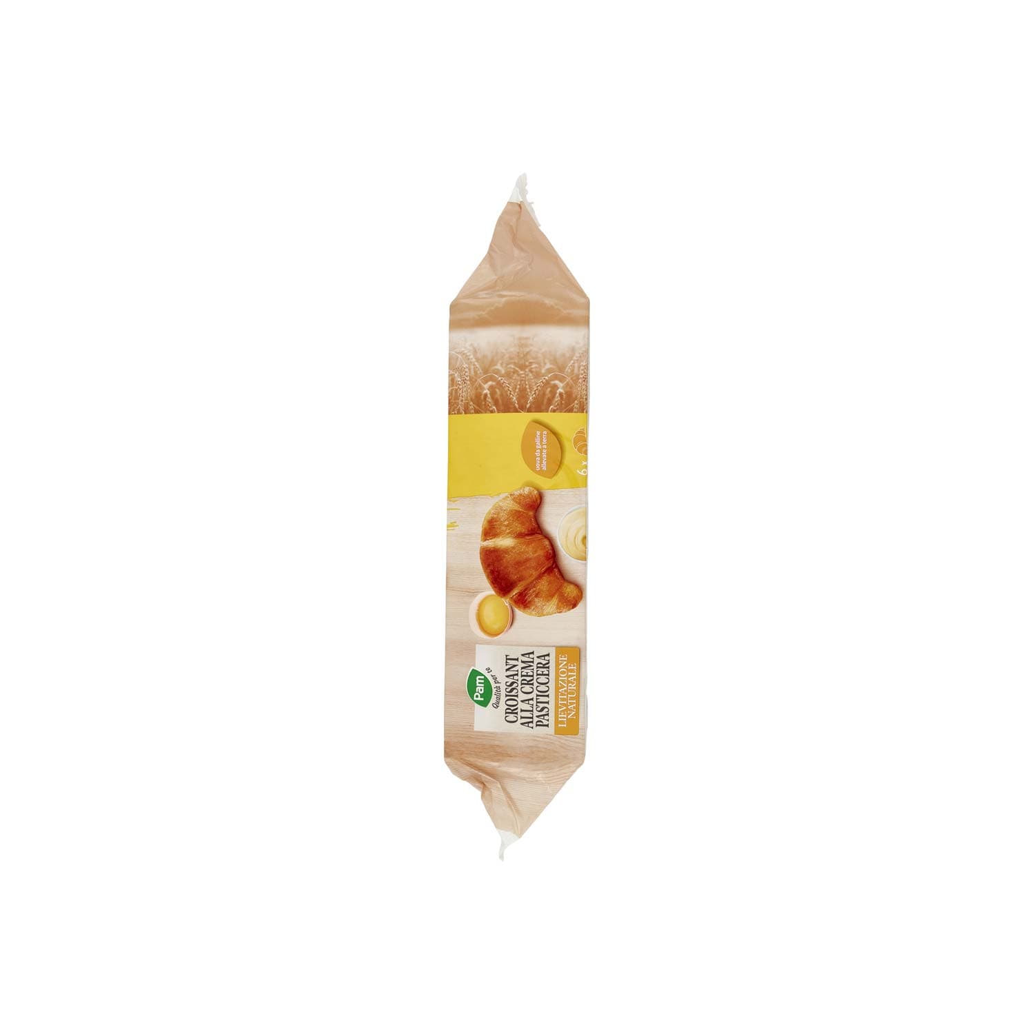 PAM Qualità per te Croissant alla Crema Pasticcera 6 x 50 g – immagine 6