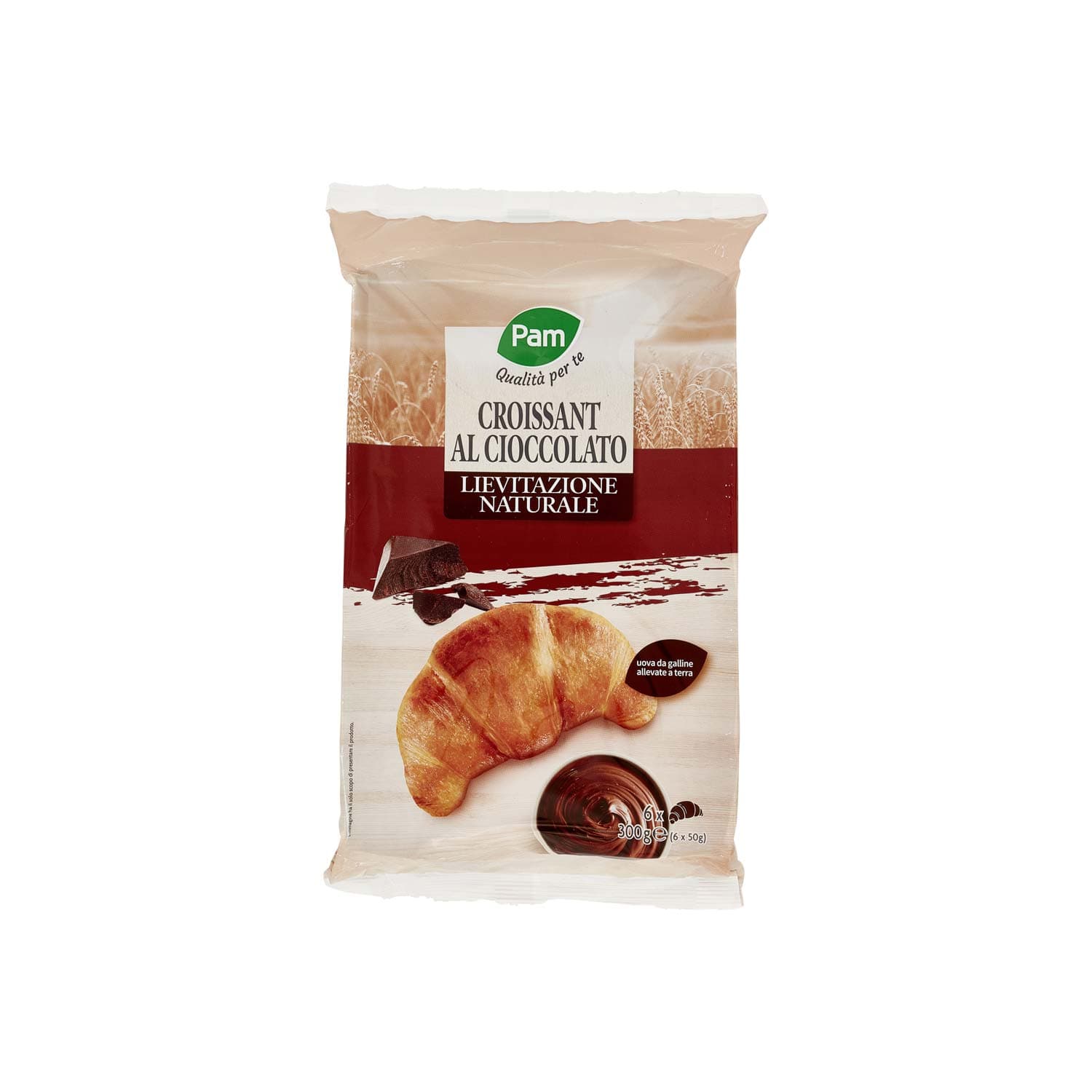 PAM Qualità per te Croissant al Cioccolato 6 x 50 g – immagine 3