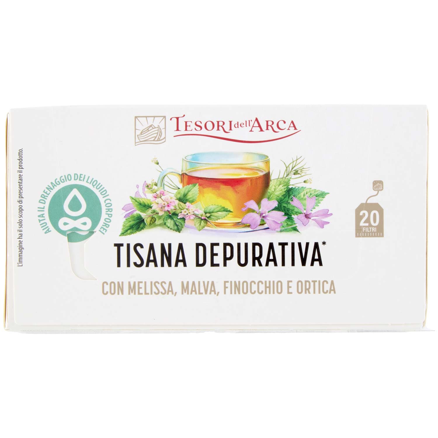 TESORI DELL'ARCA Tisana Depurativa* 20 x 1,8 g – immagine 3