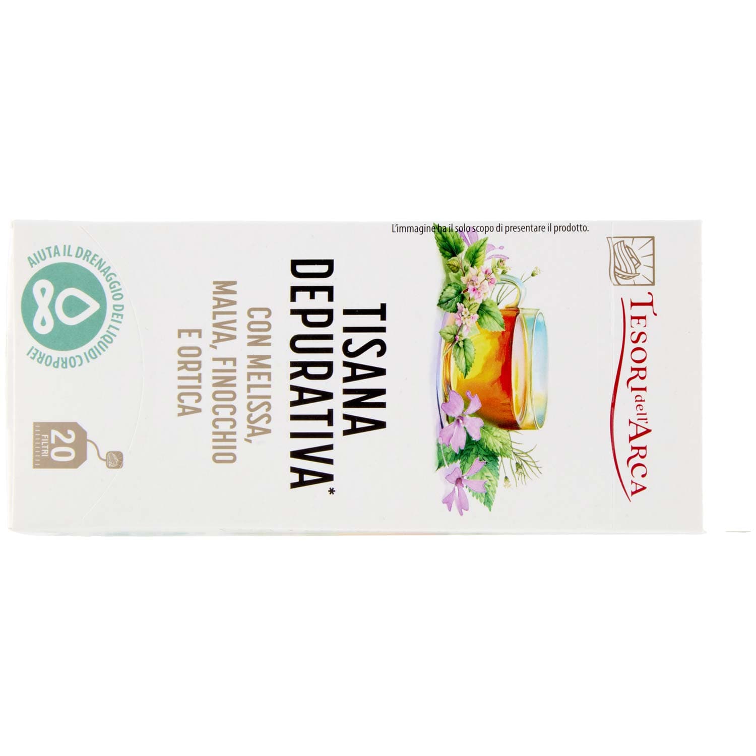 TESORI DELL'ARCA Tisana Depurativa* 20 x 1,8 g – immagine 7