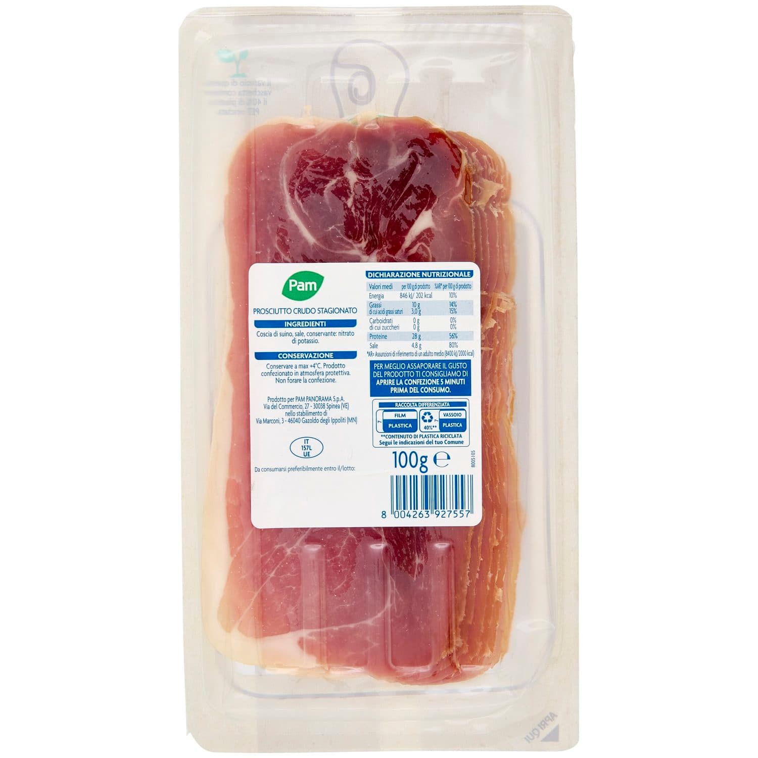 PAM gli Affettati Prosciutto Crudo 100 g – immagine 5