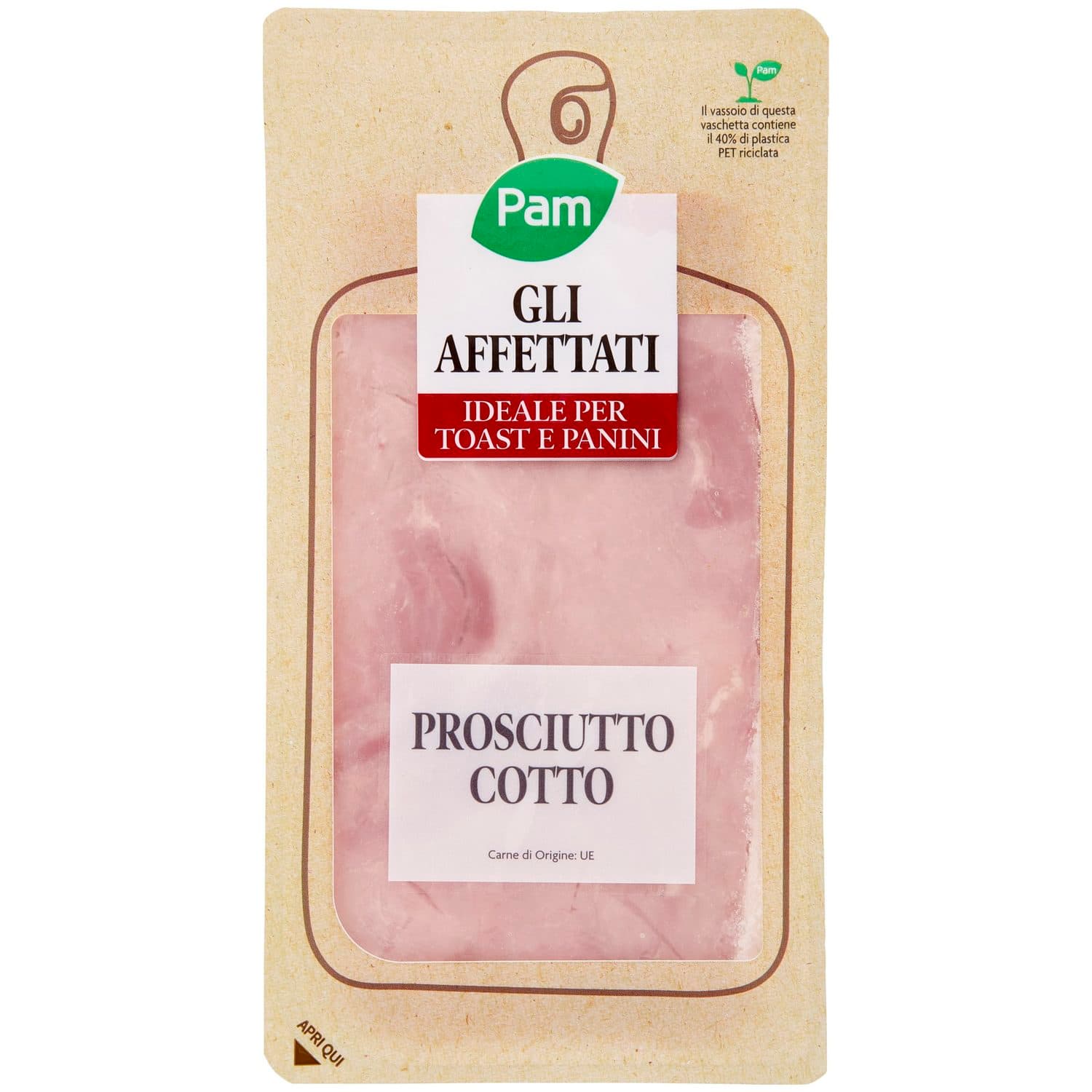 PAM gli Affettati Prosciutto Cotto 150 g – immagine 3