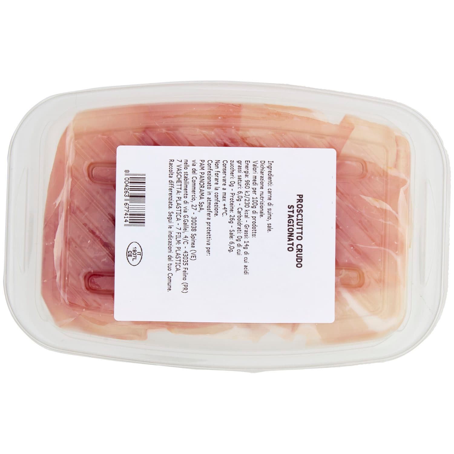PAM PANORAMA Prosciutto Crudo Stagionato 50 g – immagine 5