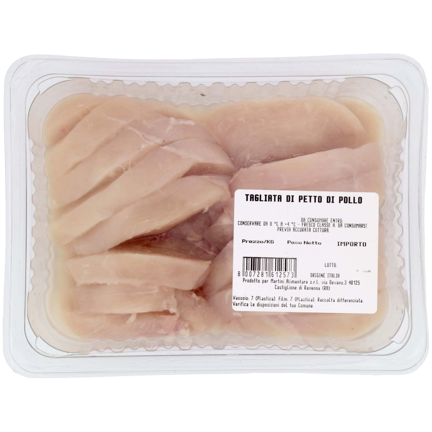 Tagliata di Petto di Pollo 0,400 kg – immagine 3