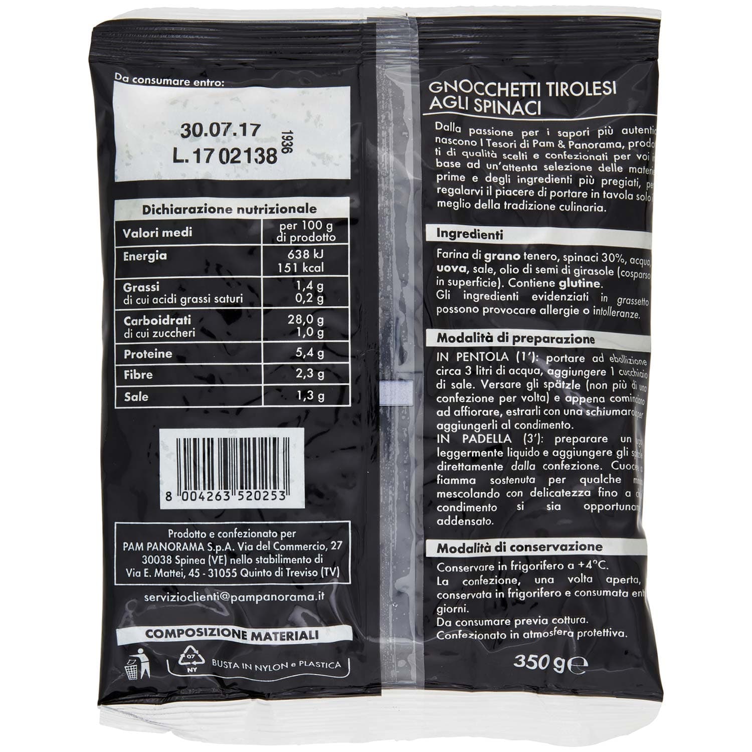 I TESORI Spätzle 350 g – immagine 5