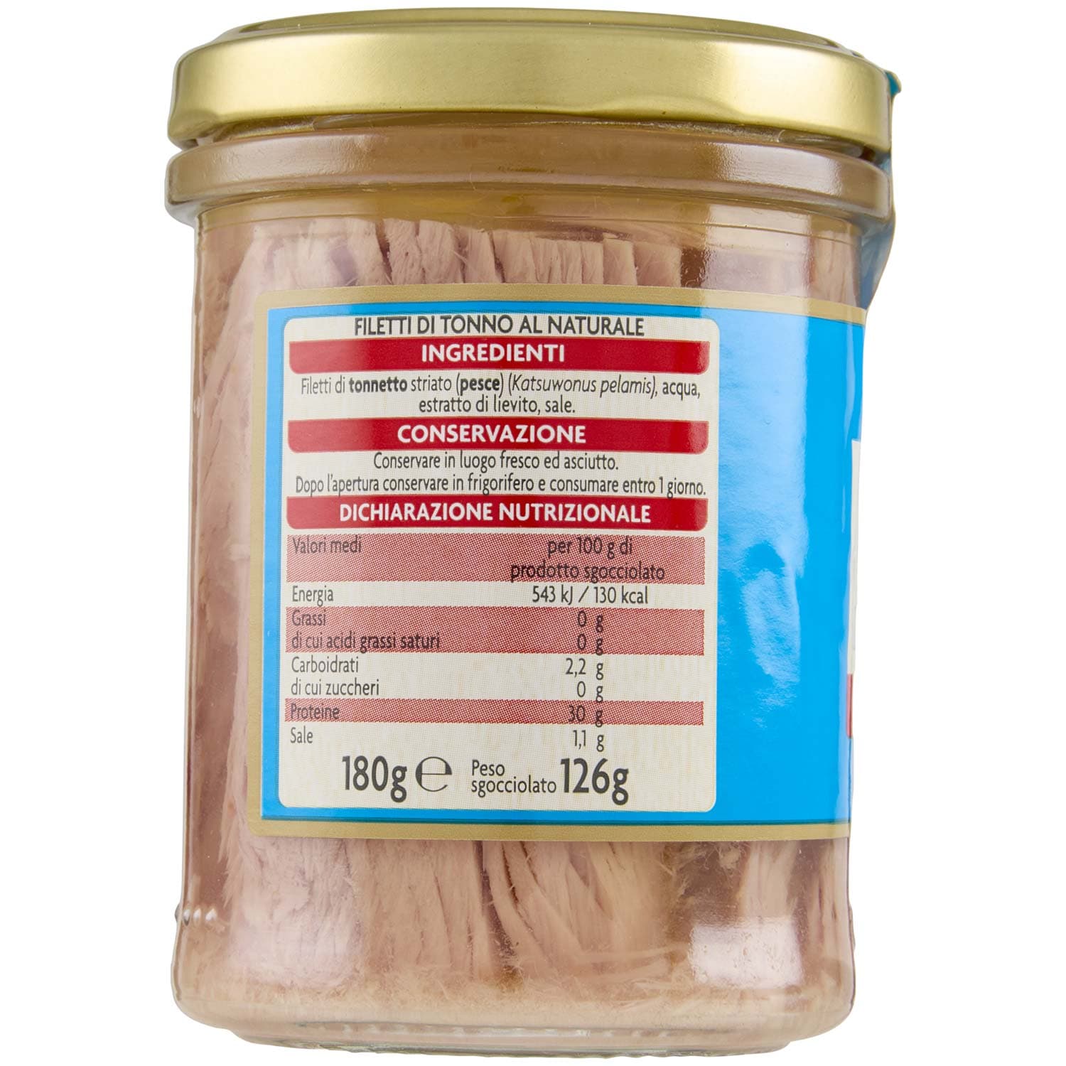PAM Filetti di Tonno al Naturale 180 g – immagine 4