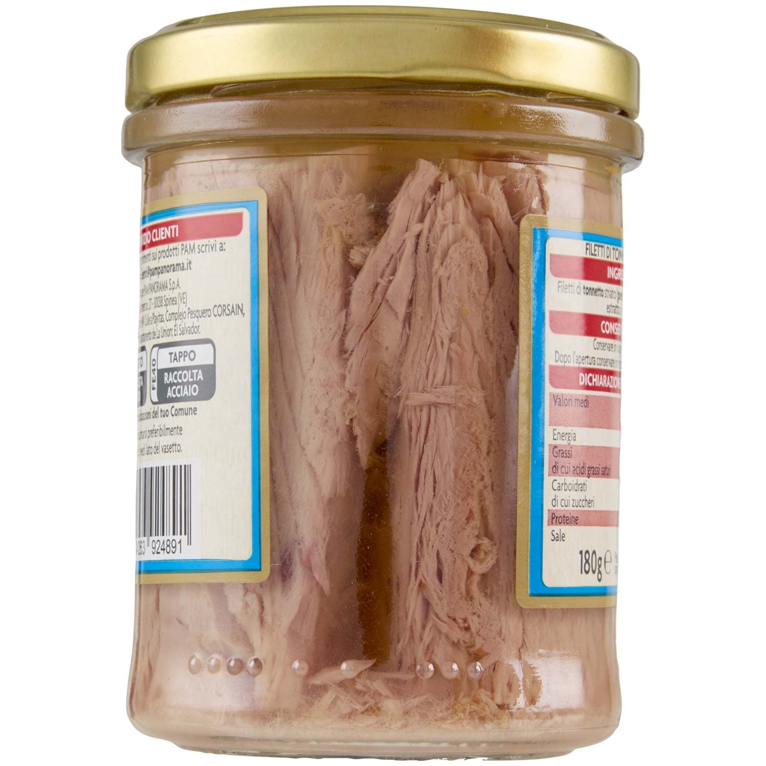 PAM Filetti di Tonno al Naturale 180 g – immagine 5