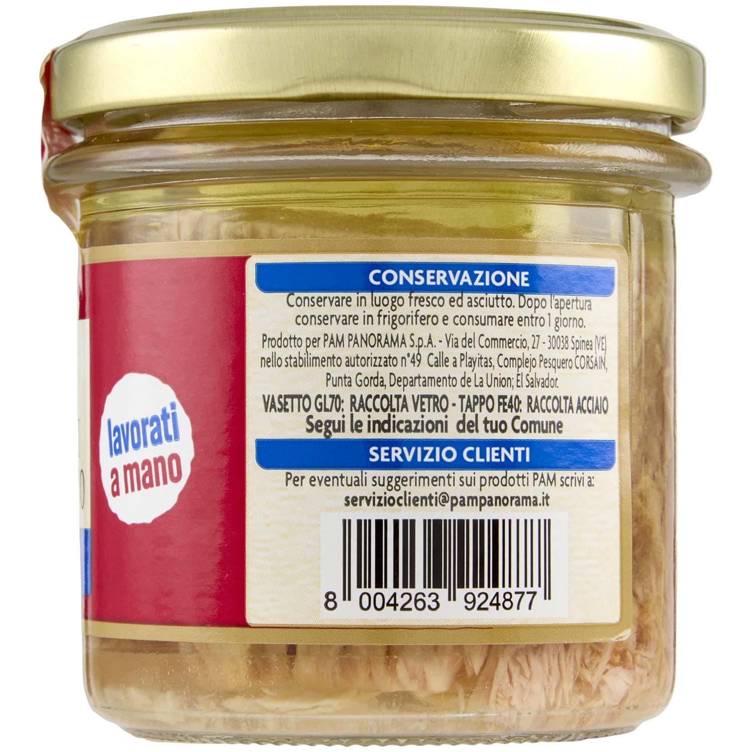 PAM Filetti di Tonno all'Olio di Oliva 130 g – immagine 6