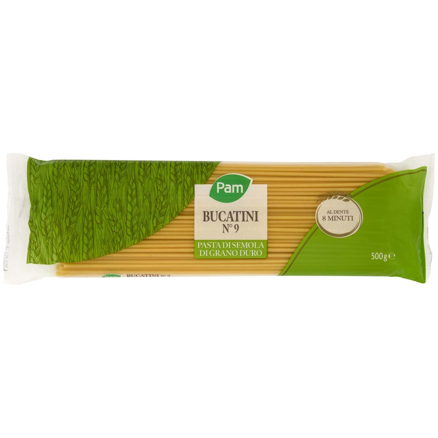 PAM Bucatini N° 9 Pasta di Semola di Grano Duro 500 g – immagine 3