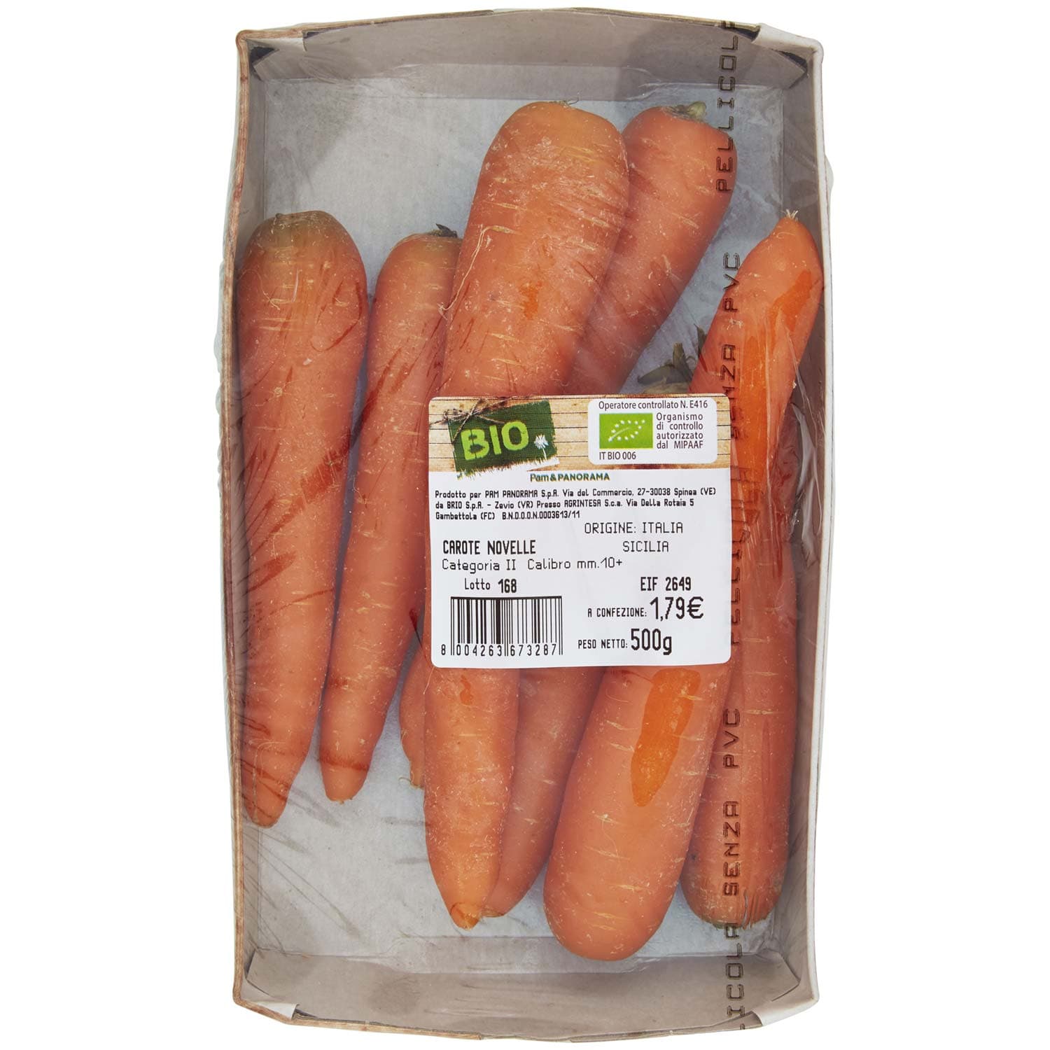 BIO Carote Novelle 500 g – immagine 3