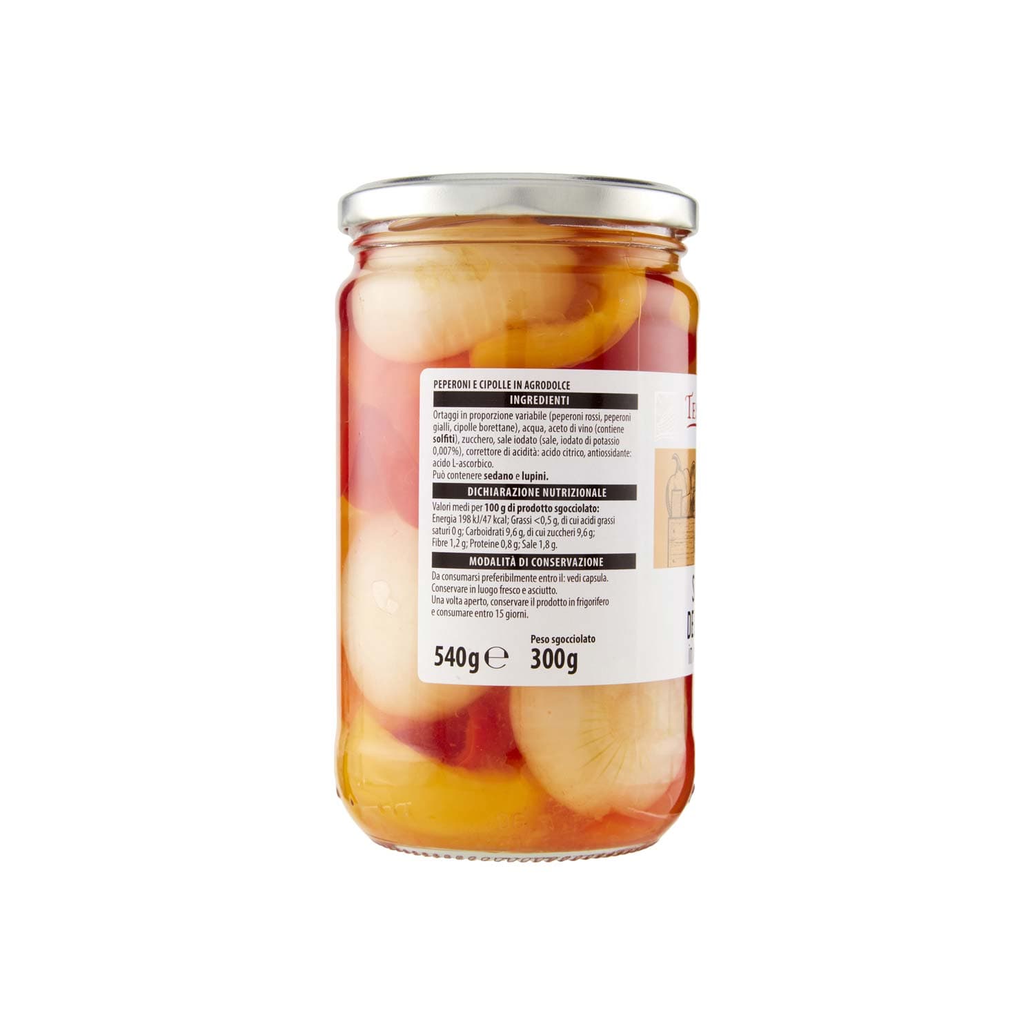 TESORI DELL'ARCA Sapori dell'Orto in Agrodolce 540 g – immagine 4