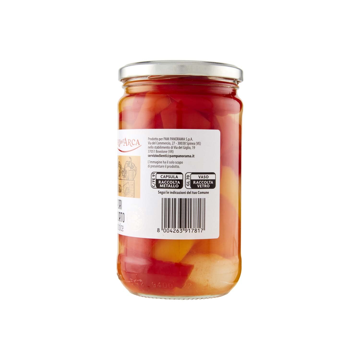TESORI DELL'ARCA Sapori dell'Orto in Agrodolce 540 g – immagine 6