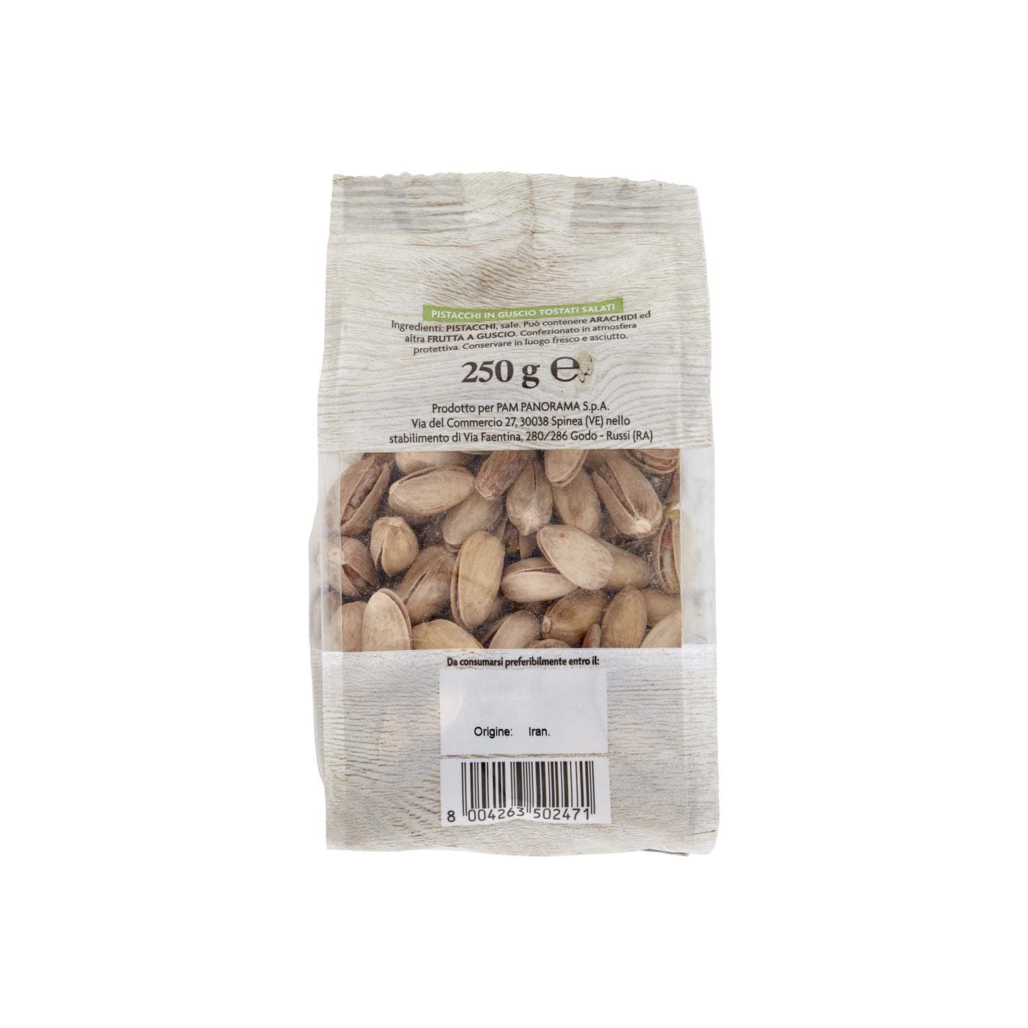PAM PANORAMA Pistacchi tostati e salati 250 g – immagine 5