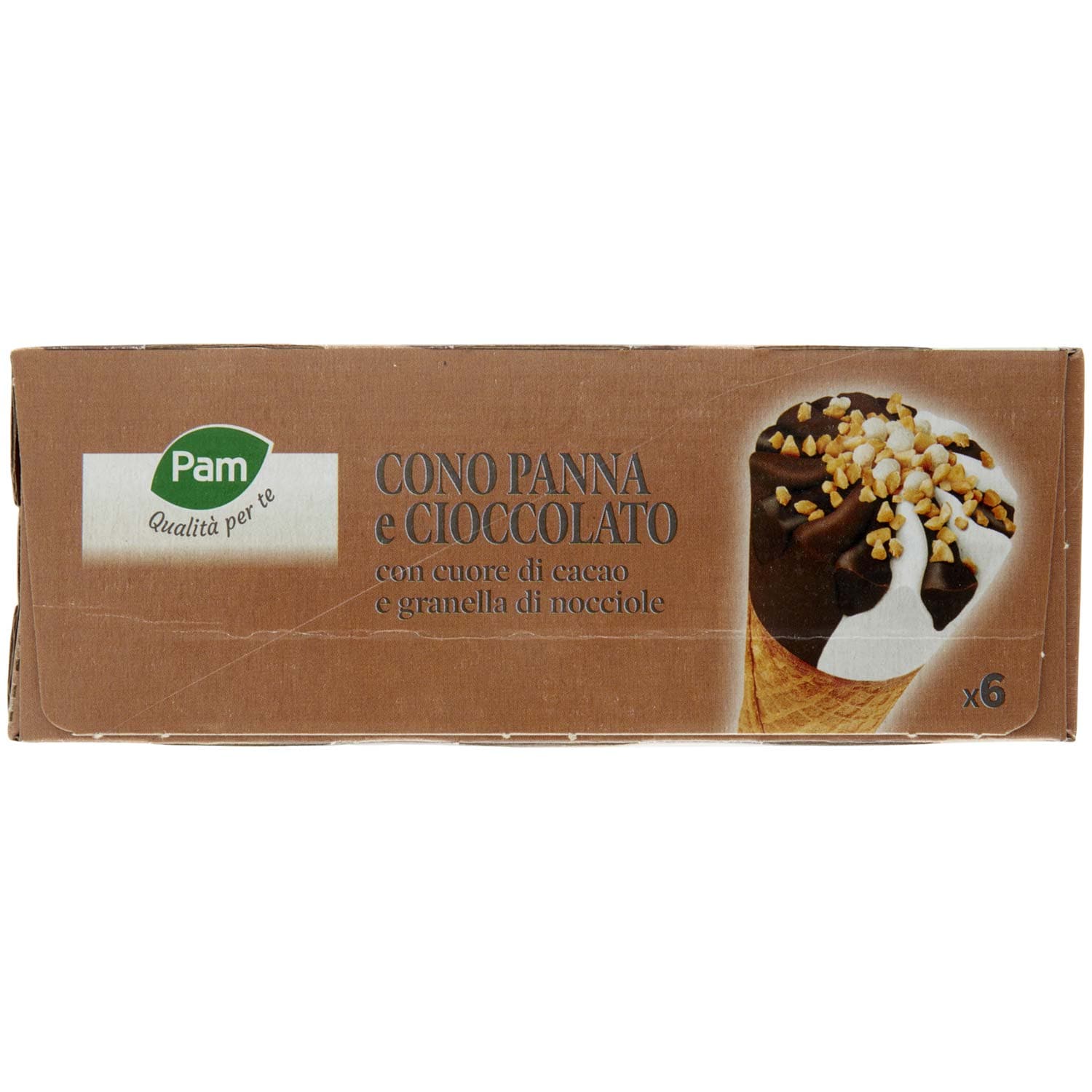 PAM PANORAMA Coni panna e cioccolato 450g (75g x 6) – immagine 6