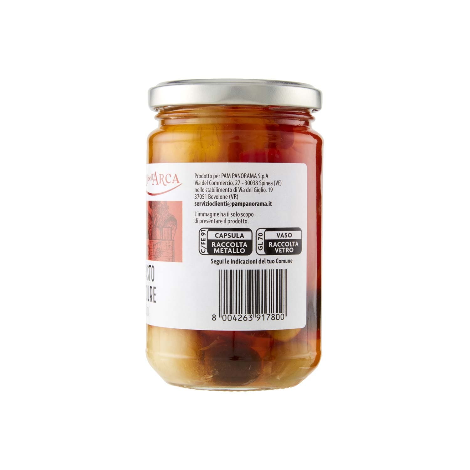 TESORI DELL'ARCA Antipasto di Verdure Sottolio 285 g – immagine 6