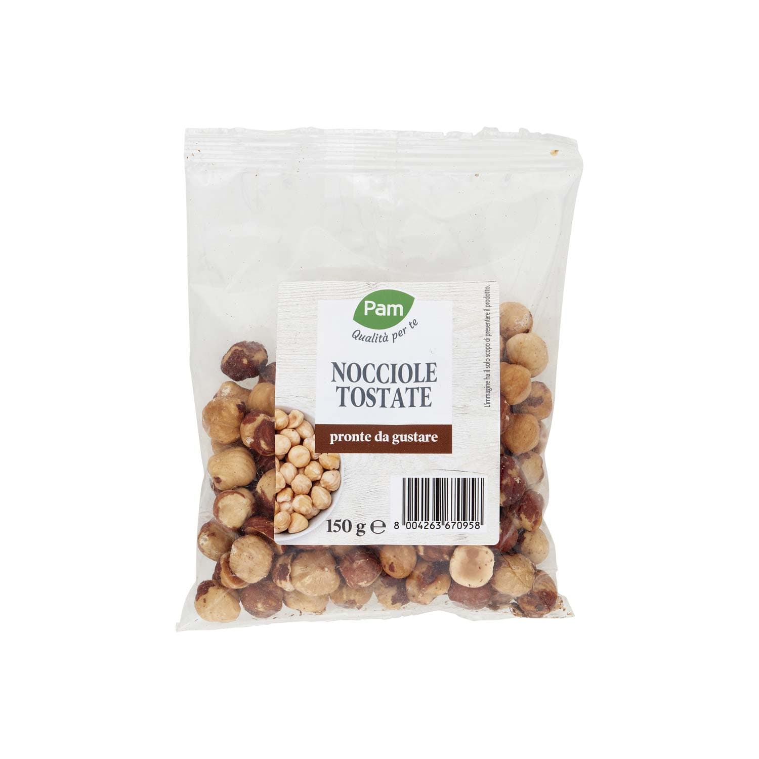 PAM Qualità per te Nocciole Tostate 150 g – immagine 3