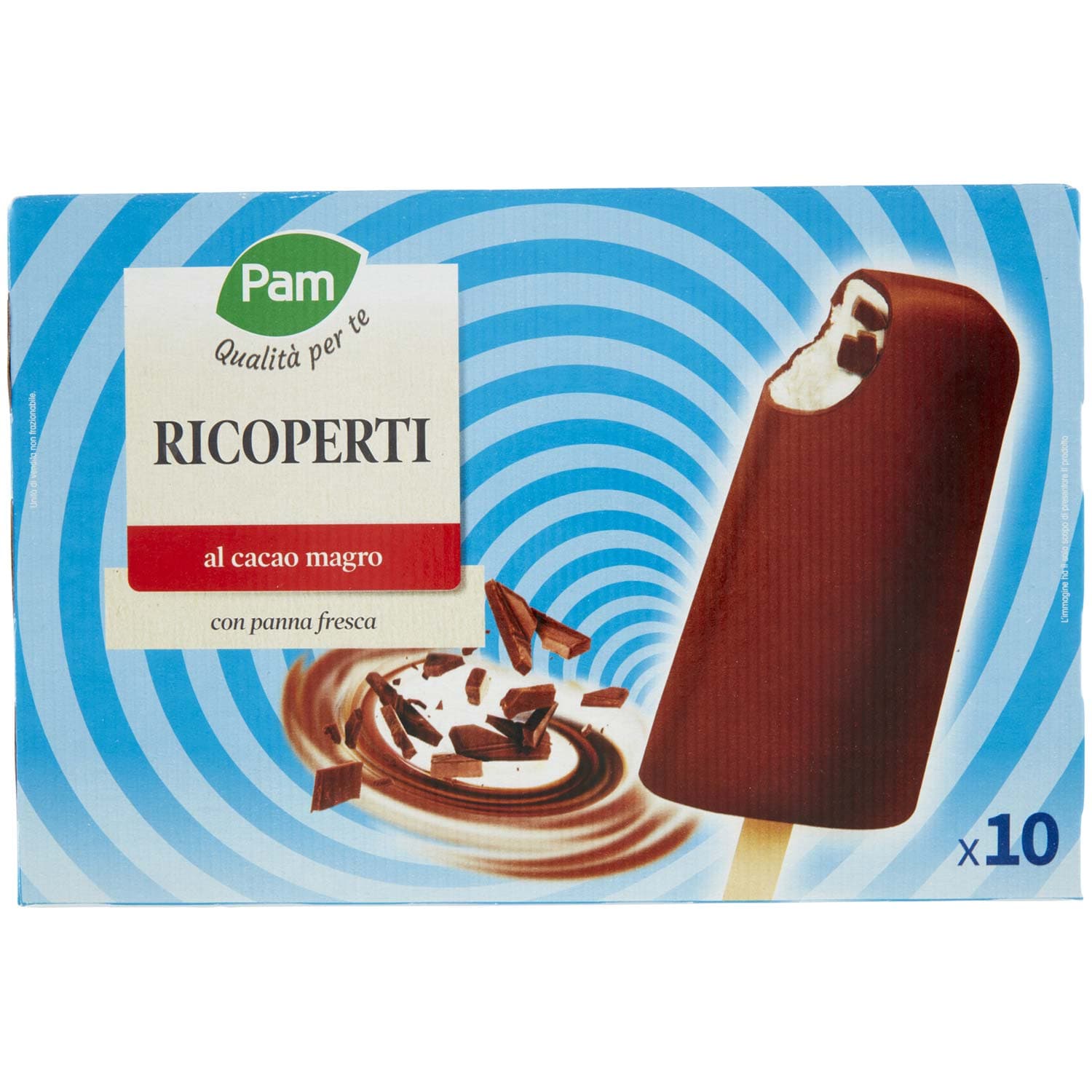 PAM Qualità per te Ricoperti al cacao magro 10 x 50 g – immagine 3