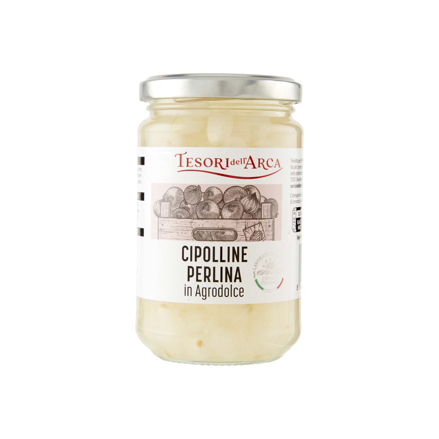 TESORI DELL'ARCA Cipolline Perlina in Agrodolce 290 g – immagine 3