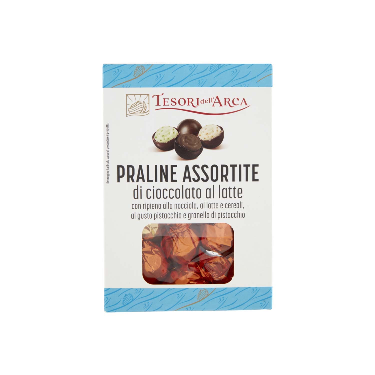 TESORI DELL'ARCA Praline Assortite di cioccolato al latte 130 g – immagine 3