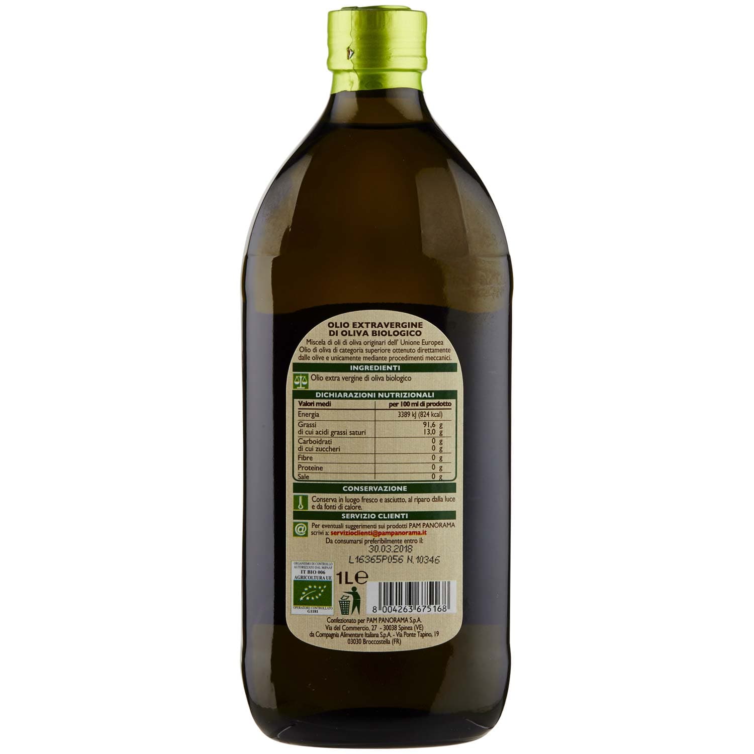 BIO Olio Extra Vergine di Oliva 1 L – immagine 5